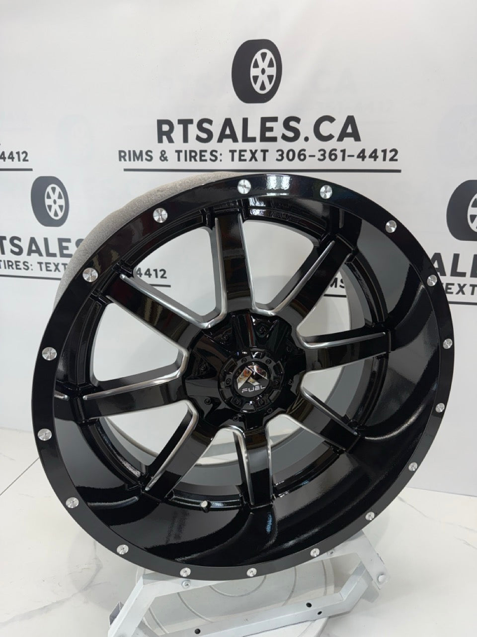 22x10 Fuel Maverick Rims 6x135 6x139.7
