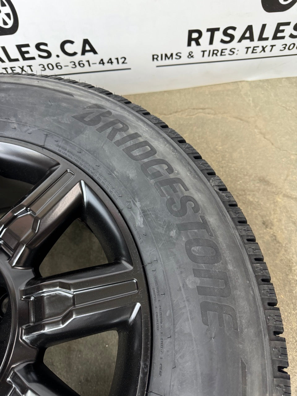 275/65/20 Blizzak Winter Tires GMC CHEVY Rims 8x180 2500 3500