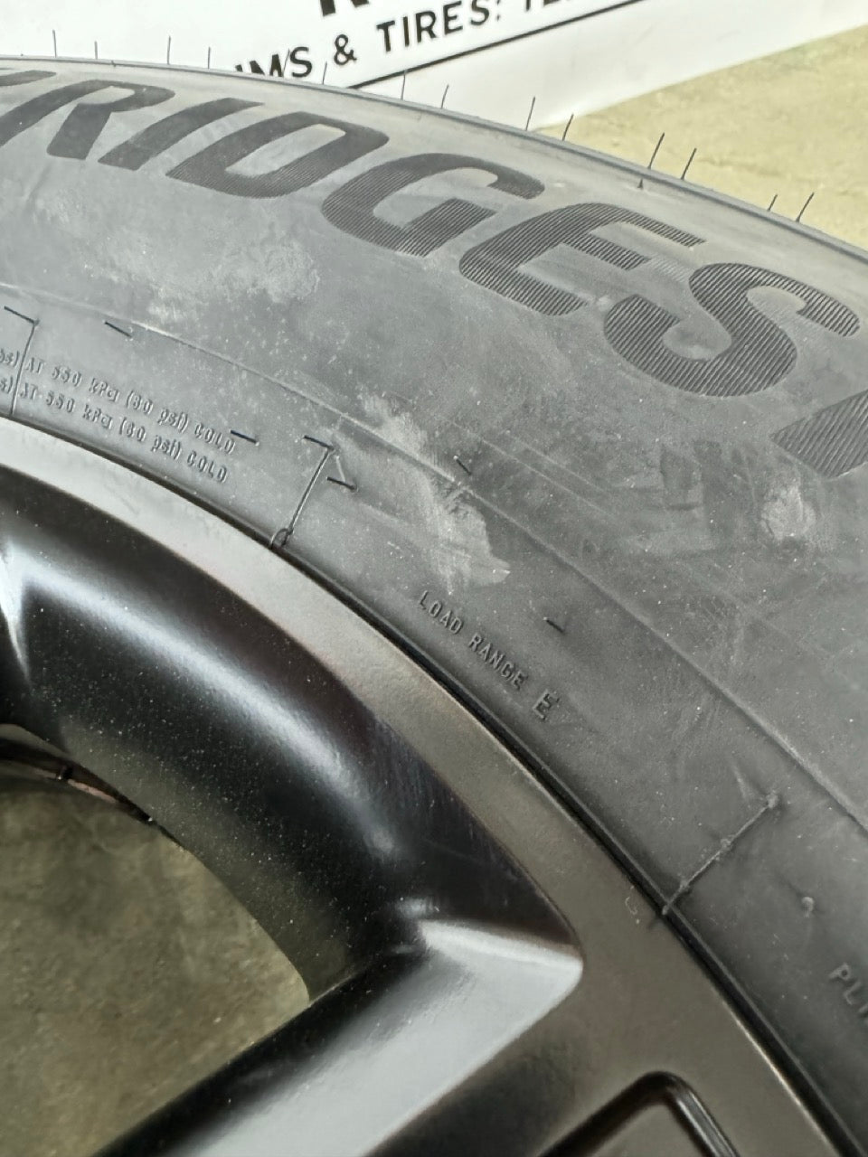 275/65/20 Blizzak Winter Tires GMC CHEVY Rims 8x180 2500 3500