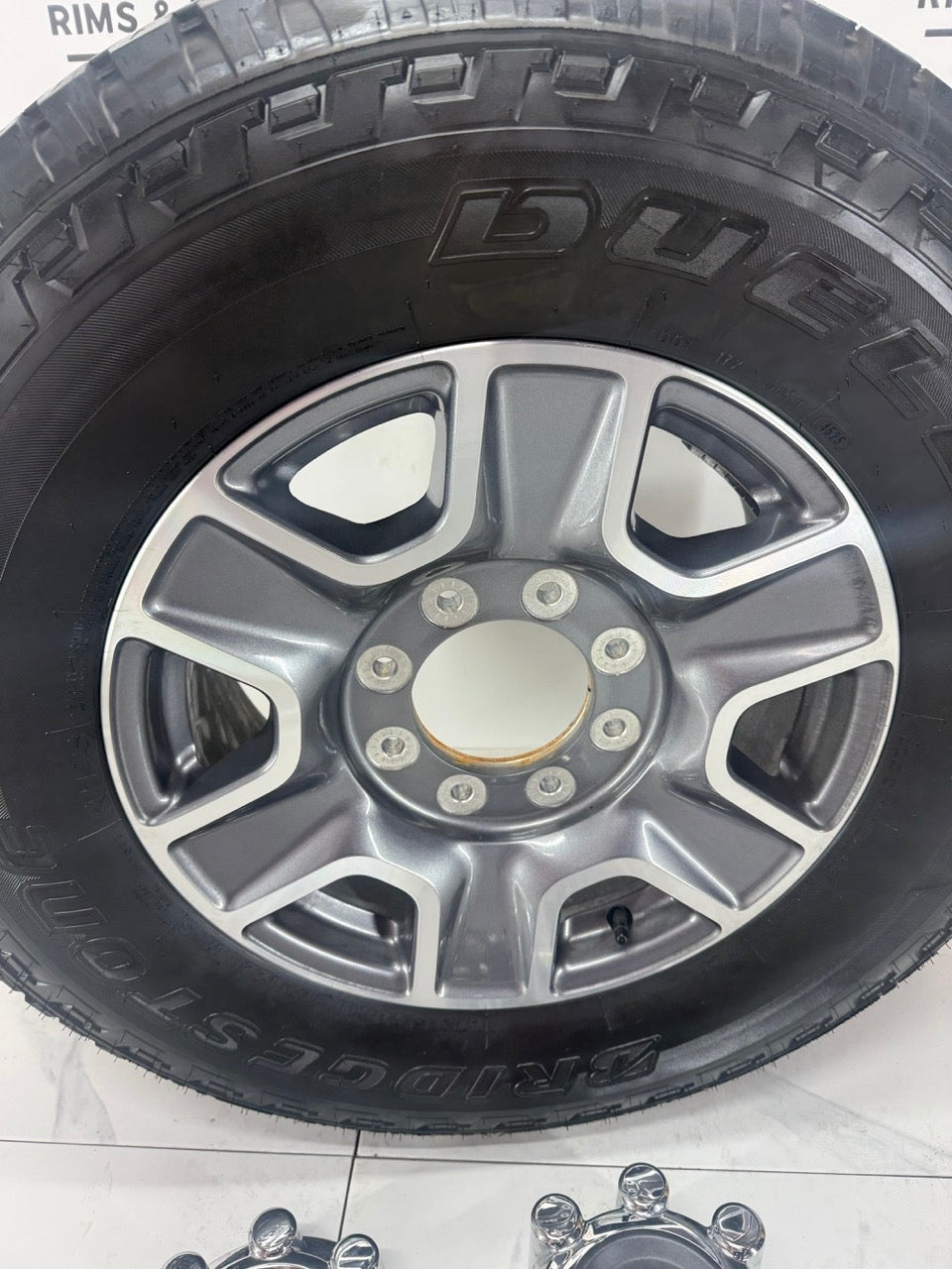 LT 275/70/18 Bridgestone Tires F250 F350 Rims 8x170 (Takeoffs)
