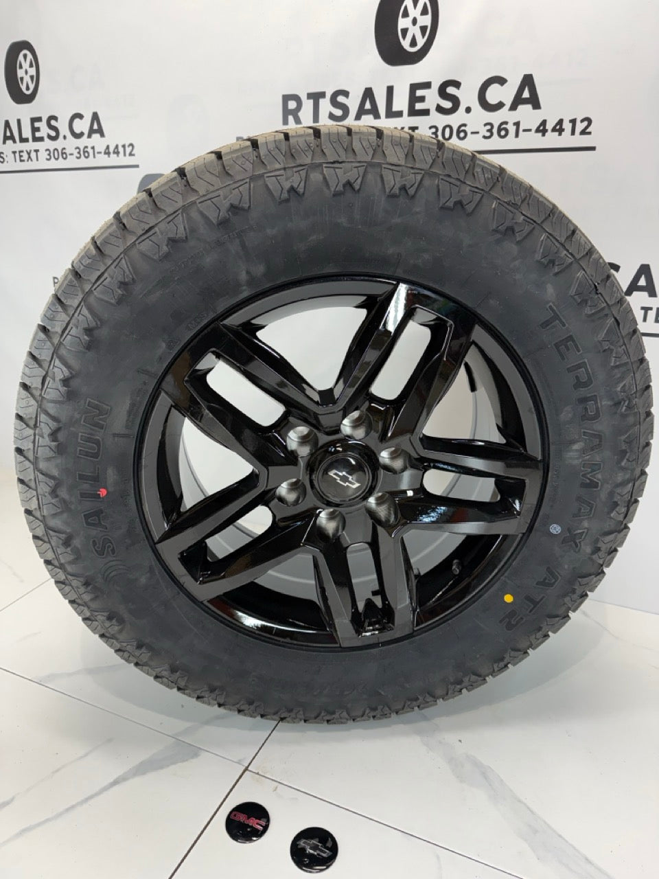 265/65/18 All Weather tires on rims GMC Chevy 1500