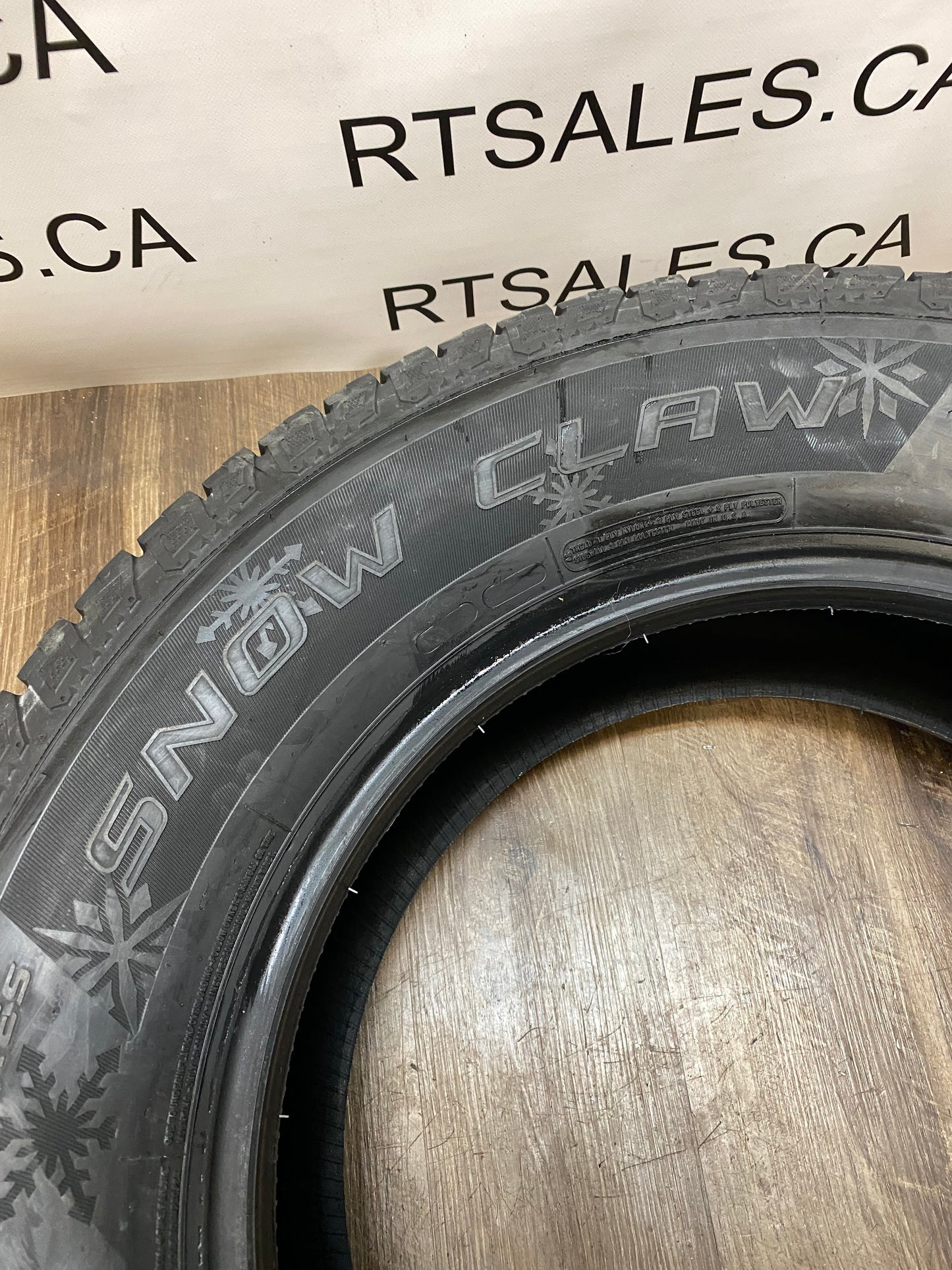 275/65/18 Cooper Discoverer Snow Claw Winter 18 inch Tires
