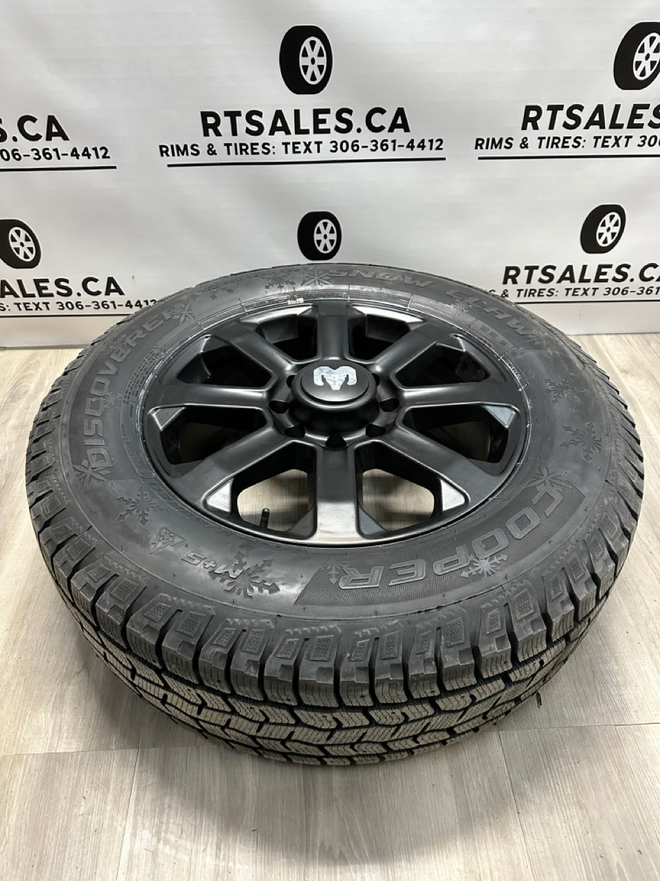 275/65/20 WINTER tires 20x8 Dodge Ram 2500/3500 Rims 8x165