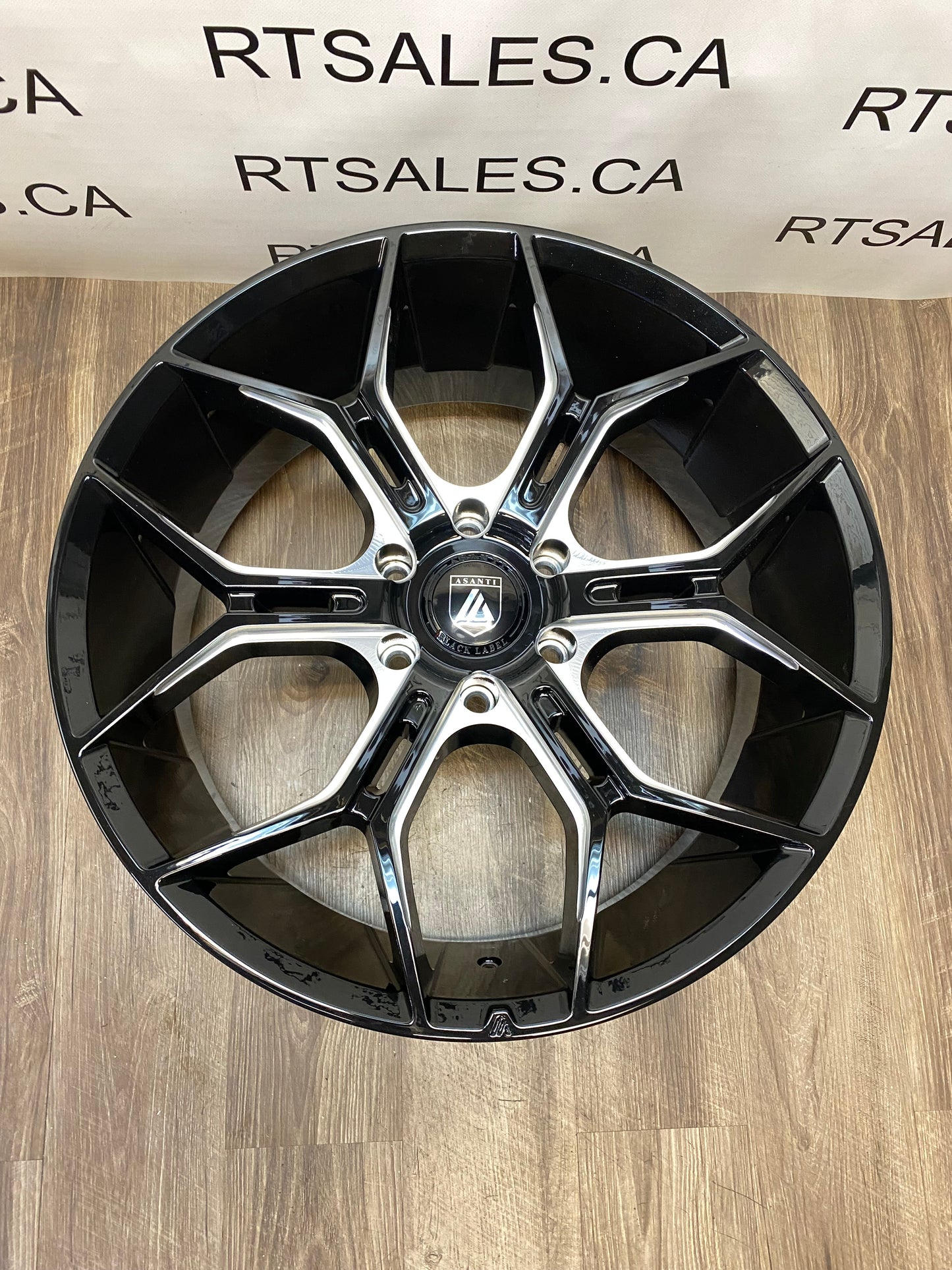 22x9.5 Asanti Rims 6x139 GMC Chevy 1500 Dodge ram Tacoma