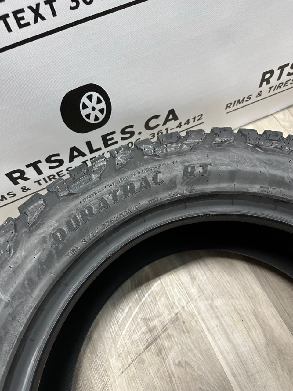 275/60/20 Goodyear Duratrac RT All Weather Tires