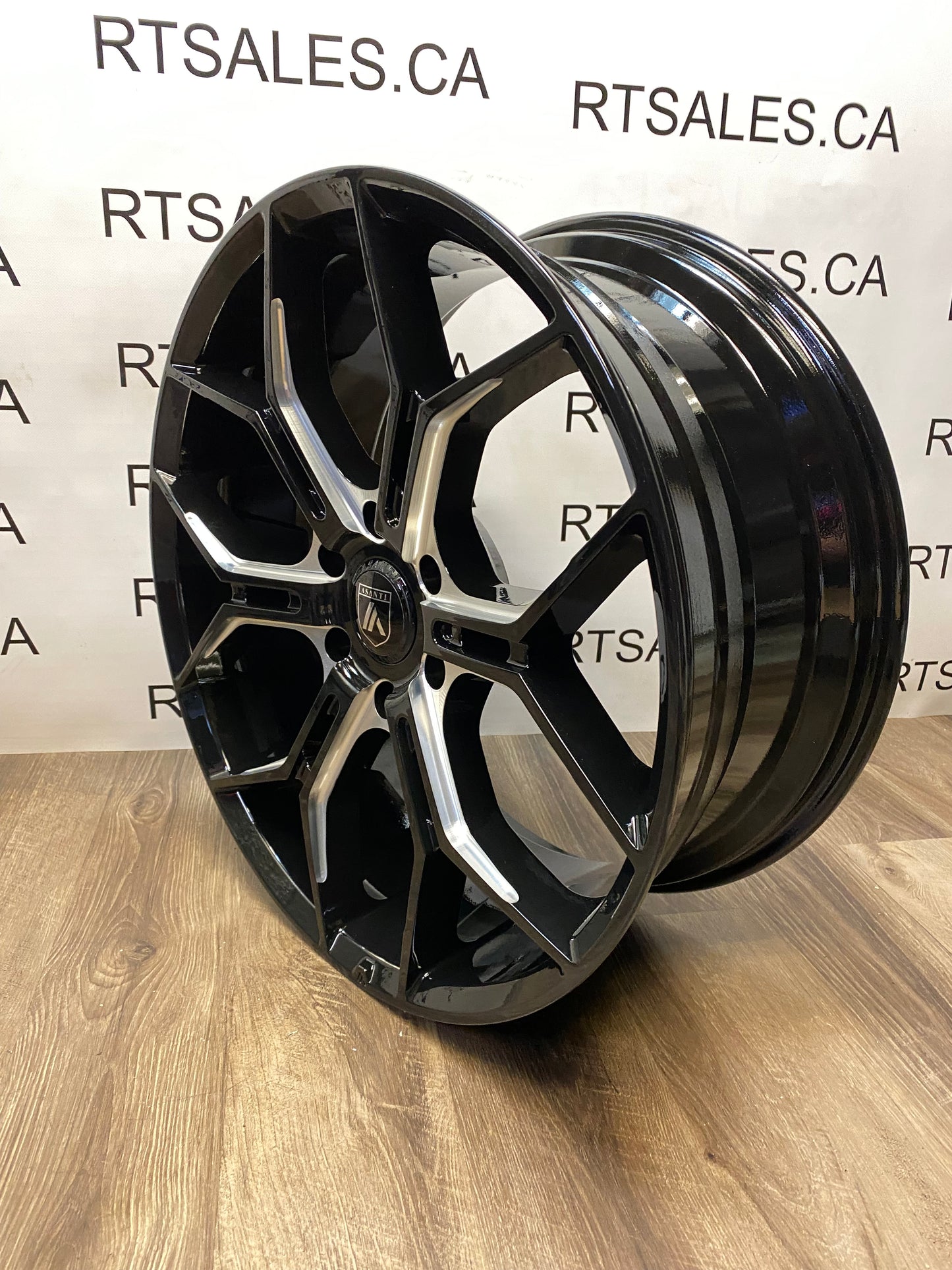 22x9.5 Asanti Rims 6x139 GMC Chevy 1500 Dodge ram Tacoma