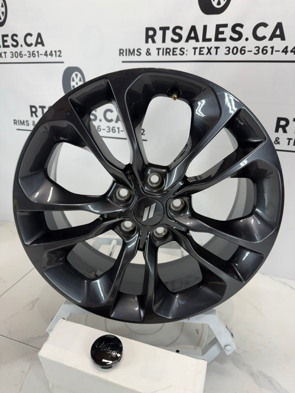 20x8 OEM Dodge Durango rims 5x127 Jeep Grand Cherokee