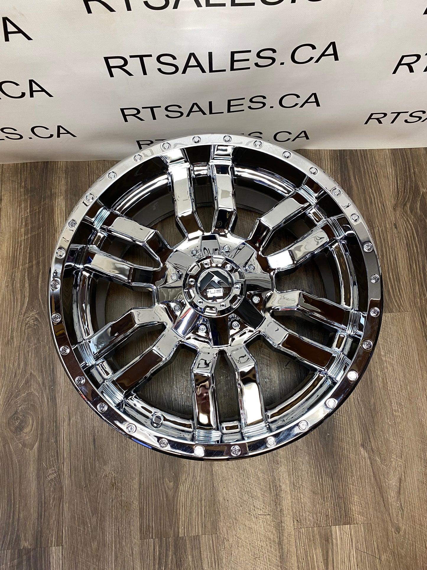 20x9 Fuel Sledge Chrome 5x139/150 Dodge Ram 1500 Toyota Tundra