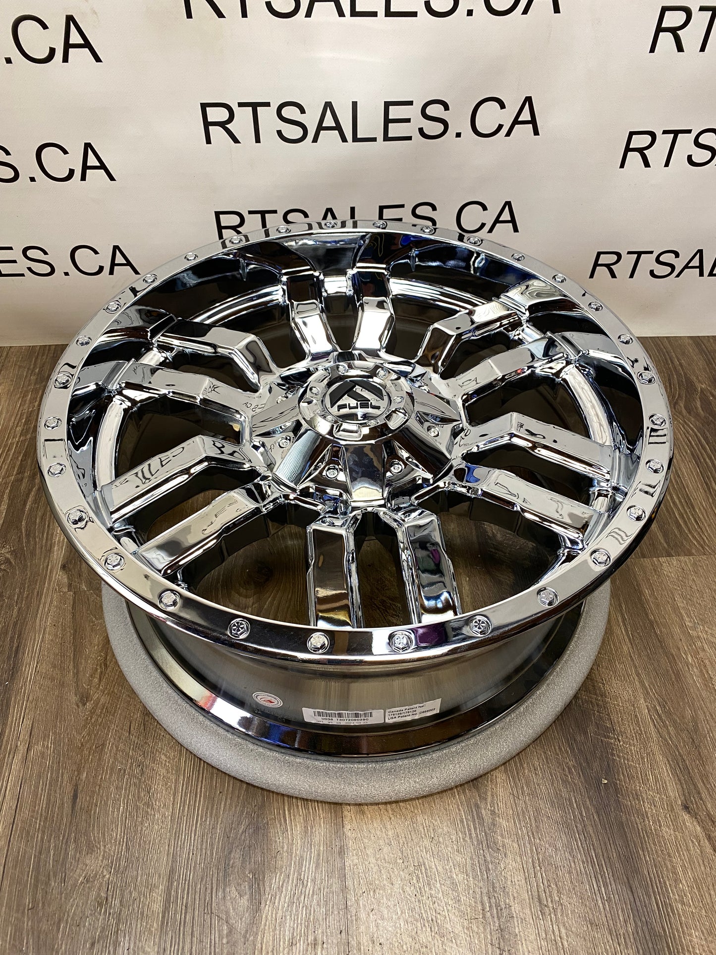 20x9 Fuel Sledge Chrome 5x139/150 Dodge Ram 1500 Toyota Tundra