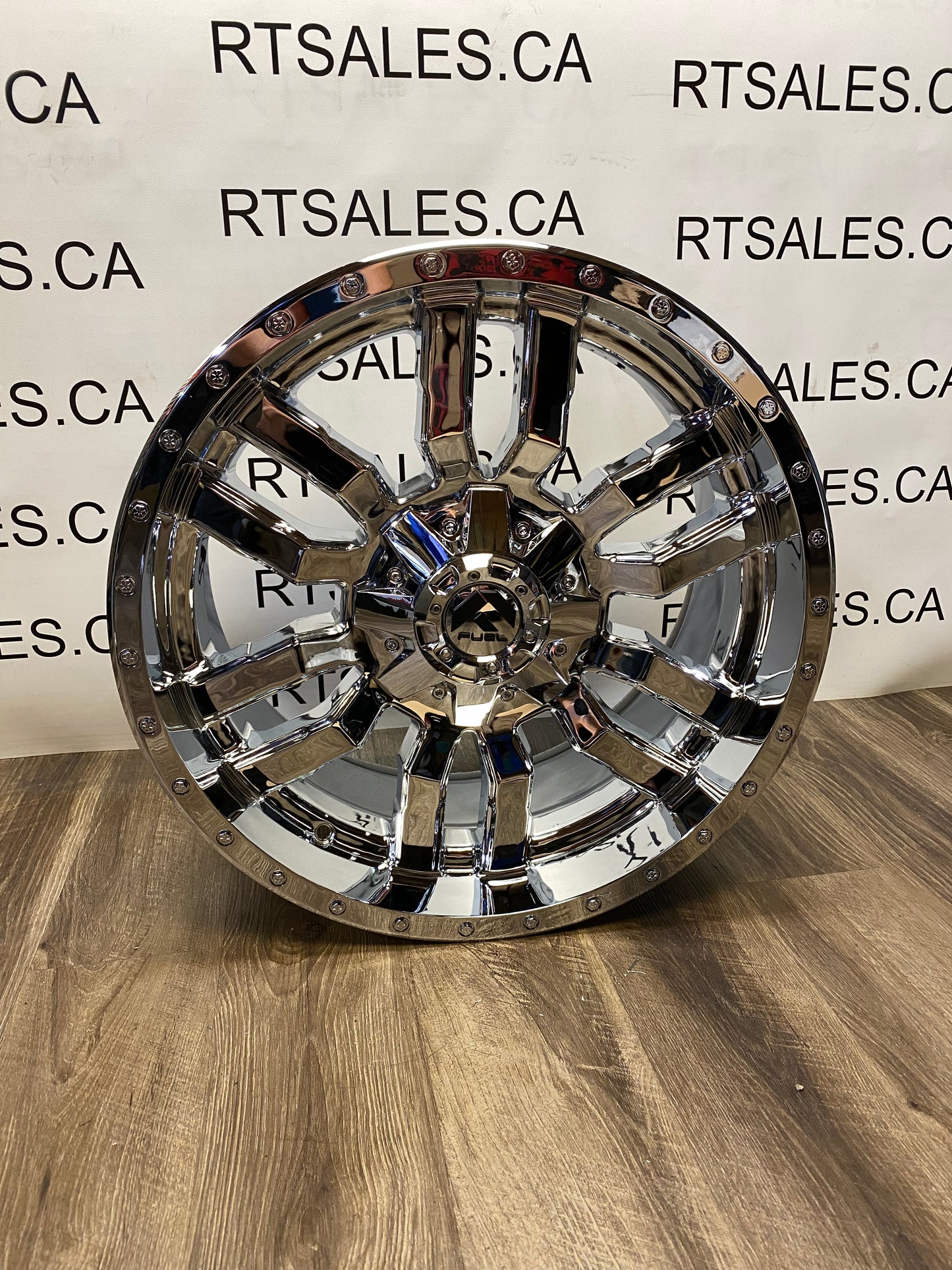 20x9 Fuel Sledge Chrome 5x139/150 Dodge Ram 1500 Toyota Tundra
