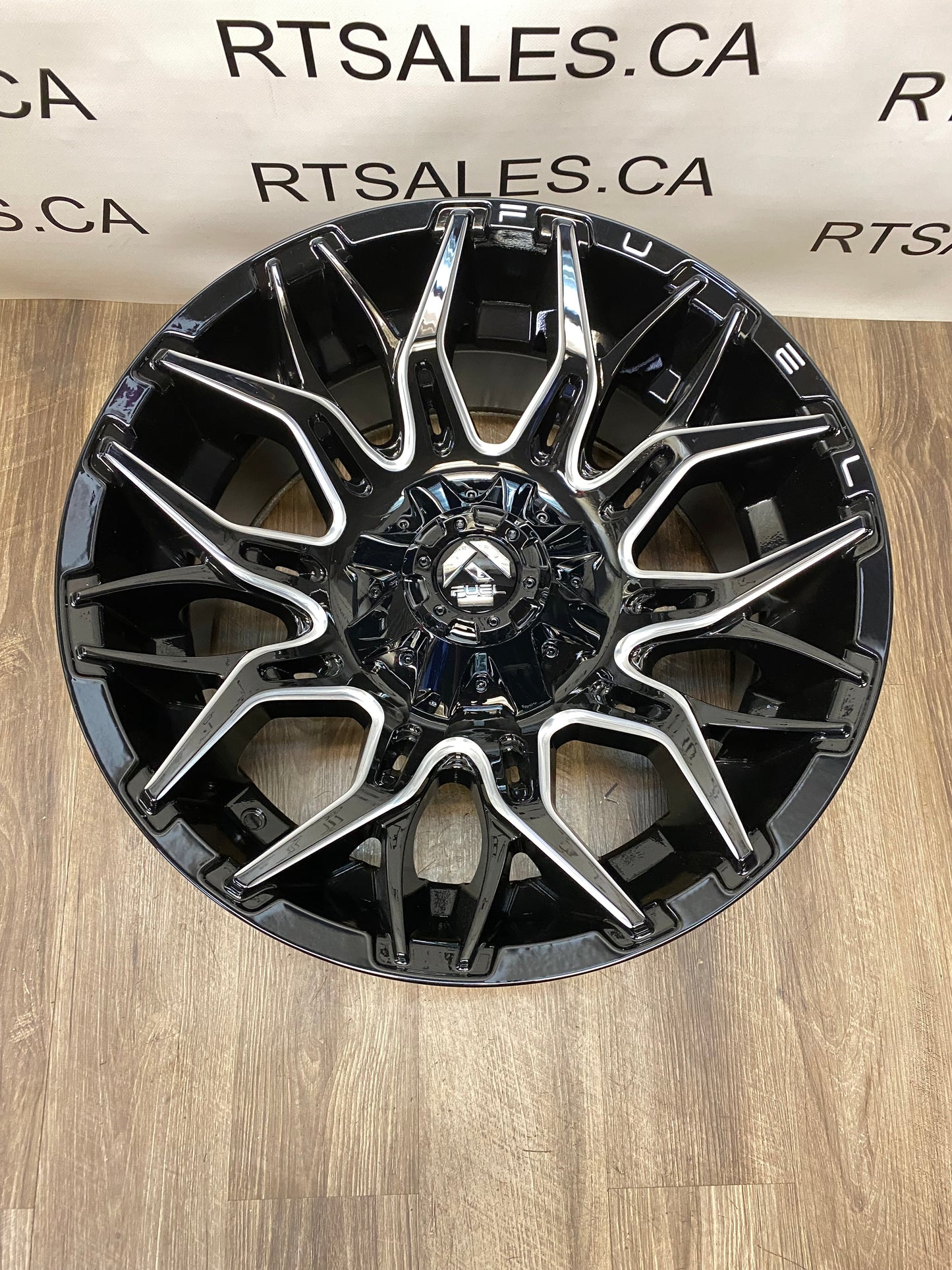 20x10 Fuel Twitch Rims 5x150/139 Dodge Ram Toyota Tundra