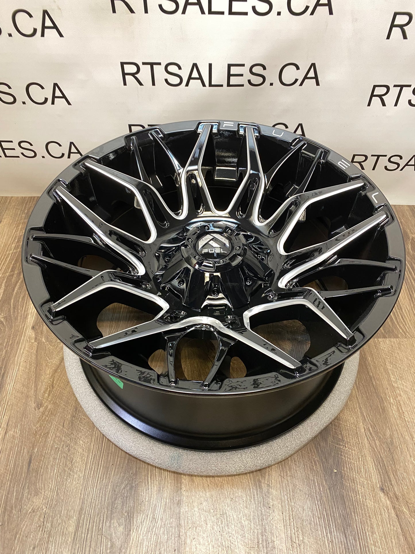 20x10 Fuel Twitch Rims 5x150/139 Dodge Ram Toyota Tundra