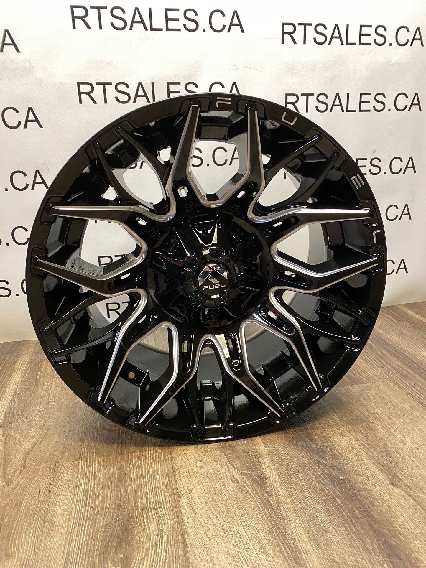 20x10 Fuel Twitch Rims 5x150/139 Dodge Ram Toyota Tundra
