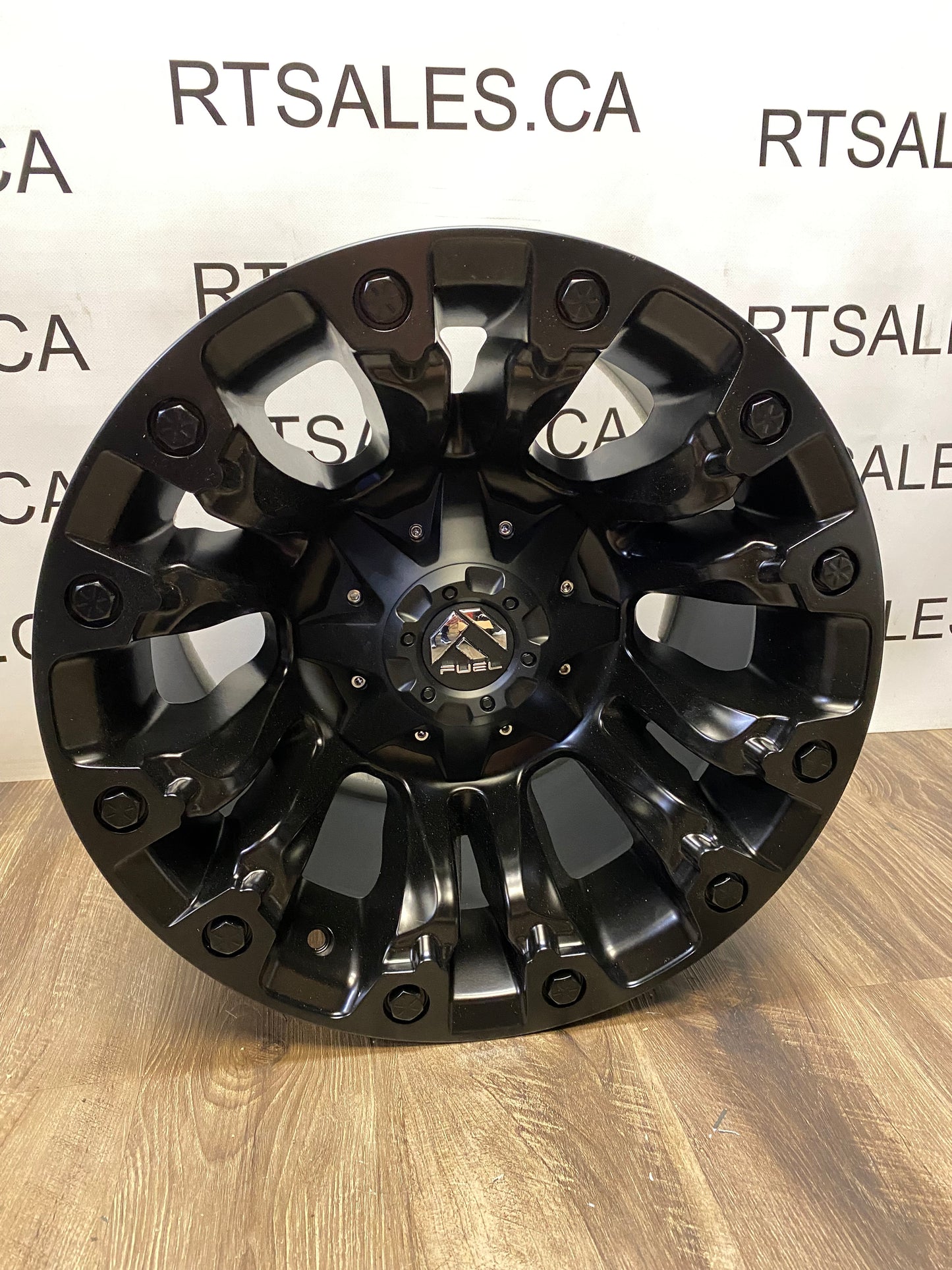 17x10 Fuel Vapor rims 8x165 Chevy Gmc 2500 3500