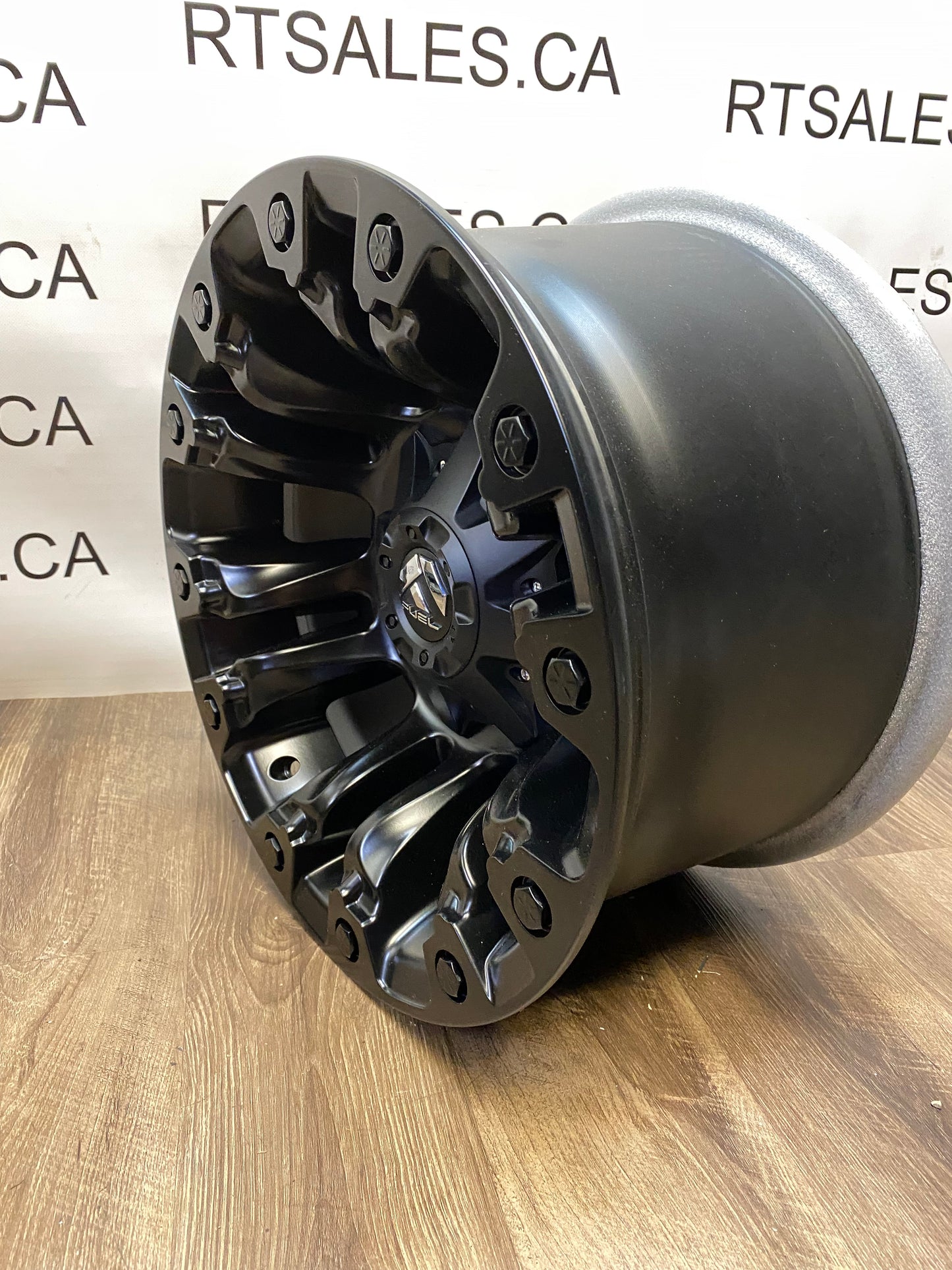 17x10 Fuel Vapor rims 8x165 Chevy Gmc 2500 3500