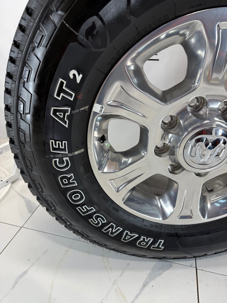 LT 275/70/18 Firestone tires Dodge Ram 2500 3500 rims / 8x165 (Takeoffs)