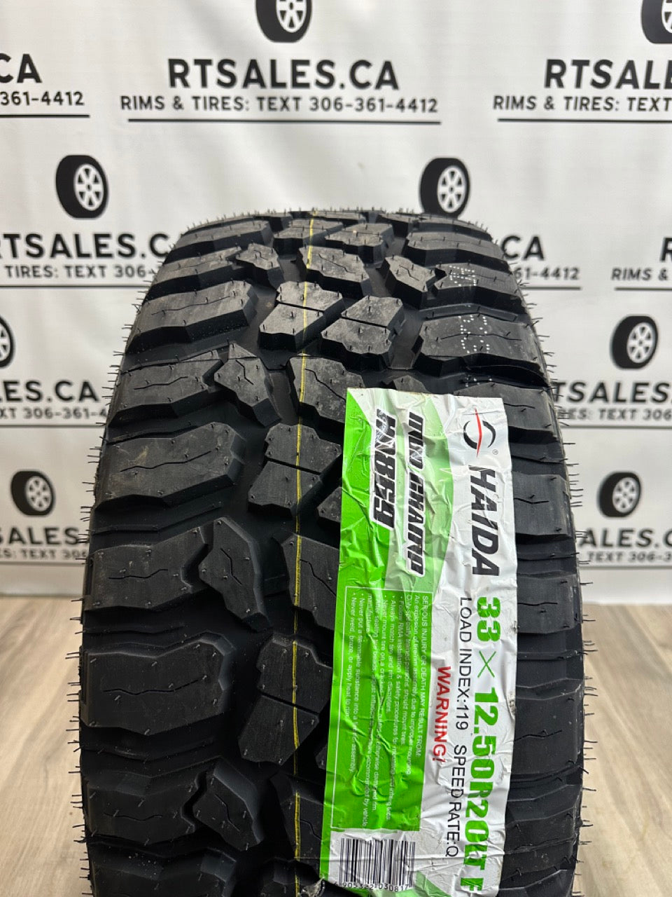 LT 33x12.5x20 Haida HD869 M/T F All Weather tires