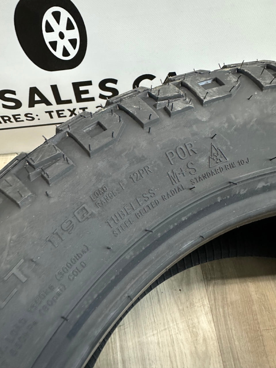 LT 33x12.5x20 Haida HD869 M/T F All Weather tires