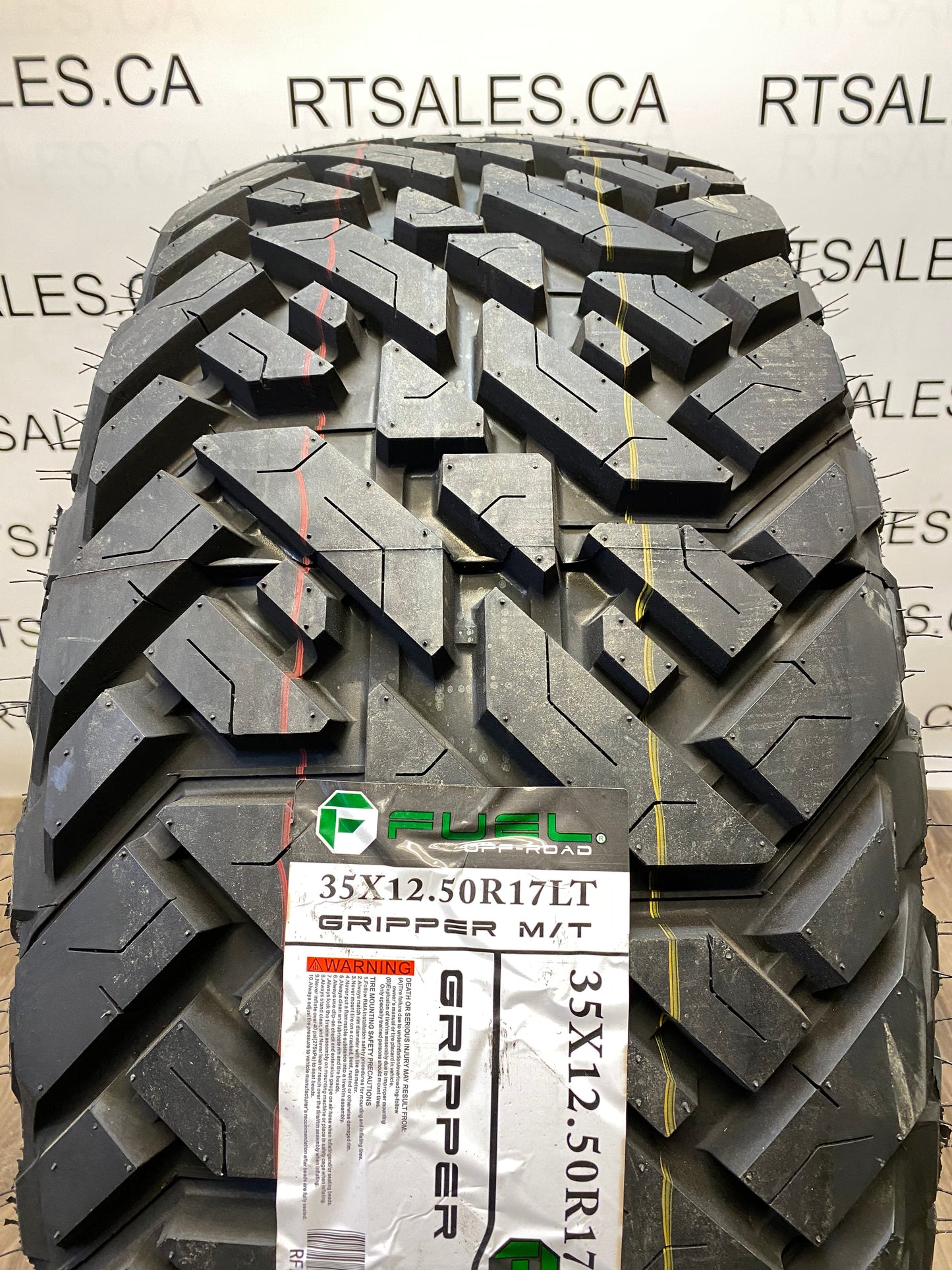 LT 35x12.5x17 Fuel Gripper MT F AS (Set of Four)