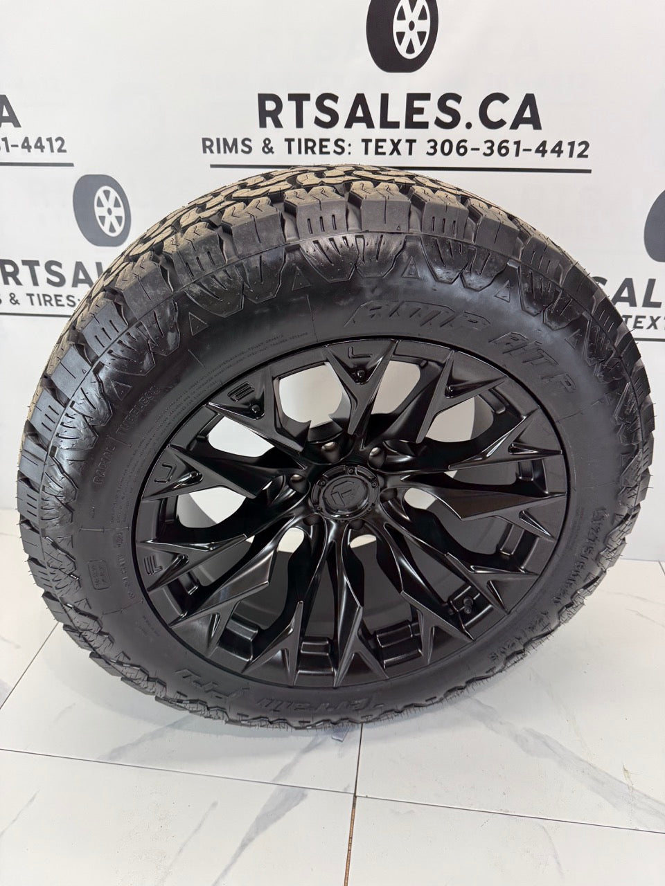 LT 275/60/20 tires 20x10 Fuel Rims 6x135 Ford F150