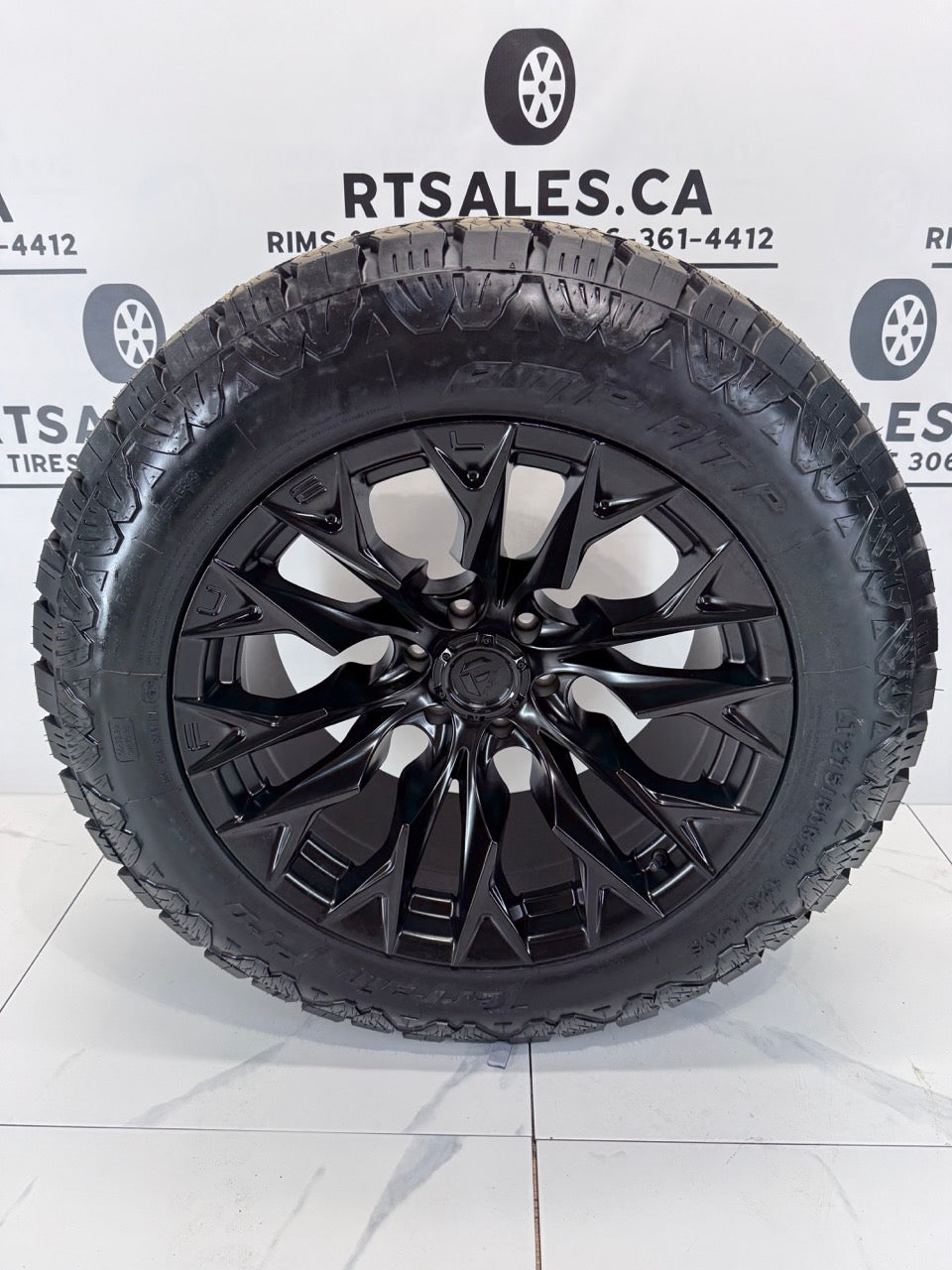 LT 275/60/20 tires 20x10 Fuel Rims 6x135 Ford F150