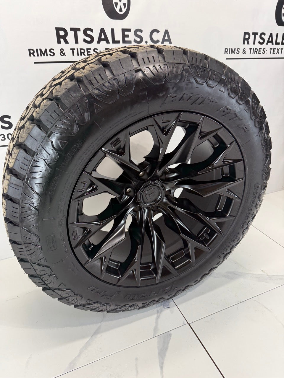 LT 275/60/20 tires 20x10 Fuel Rims 6x135 Ford F150