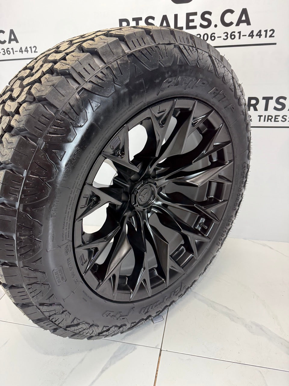 LT 275/60/20 tires 20x10 Fuel Rims 6x135 Ford F150