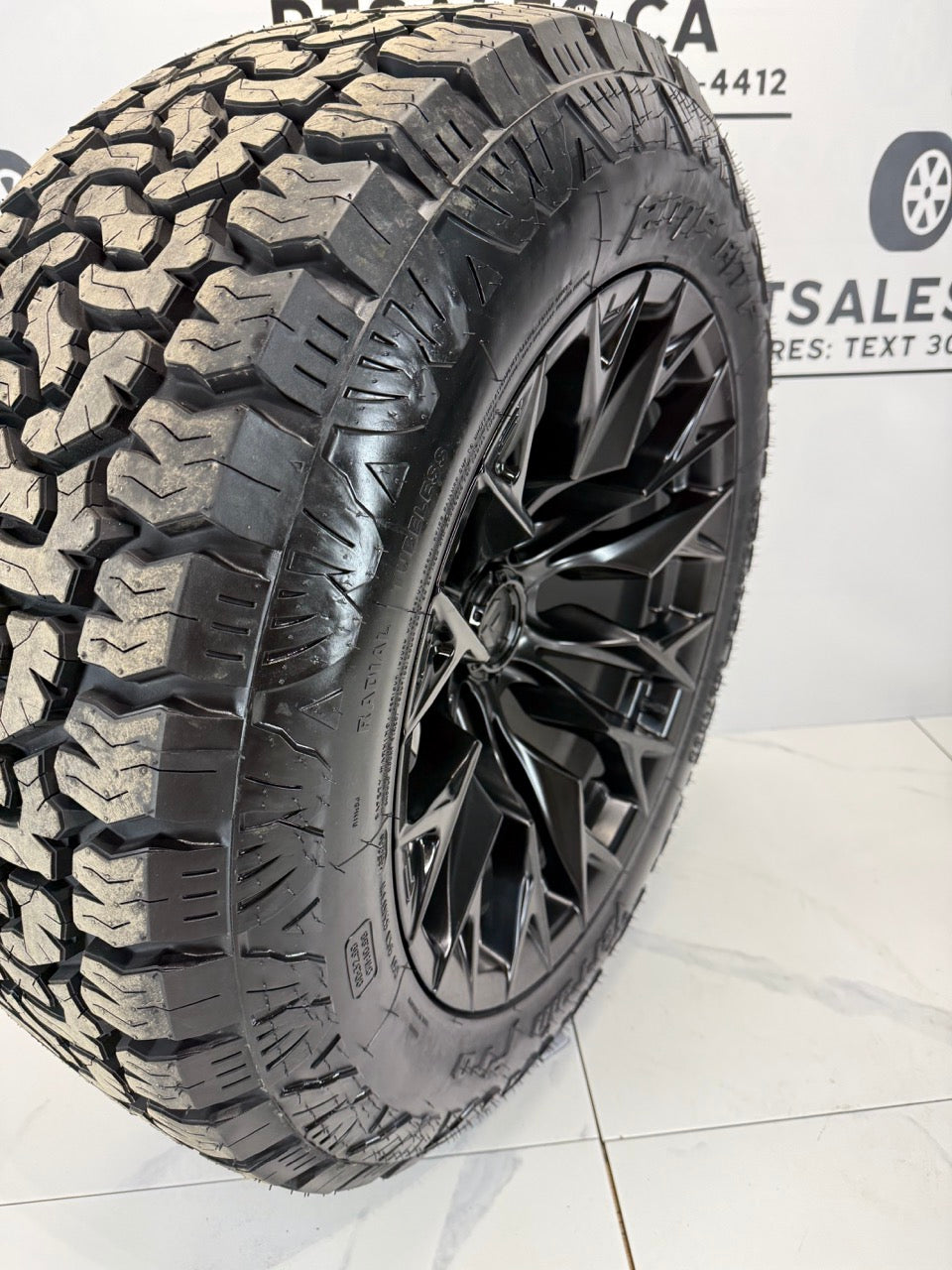 LT 275/60/20 tires 20x10 Fuel Rims 6x135 Ford F150