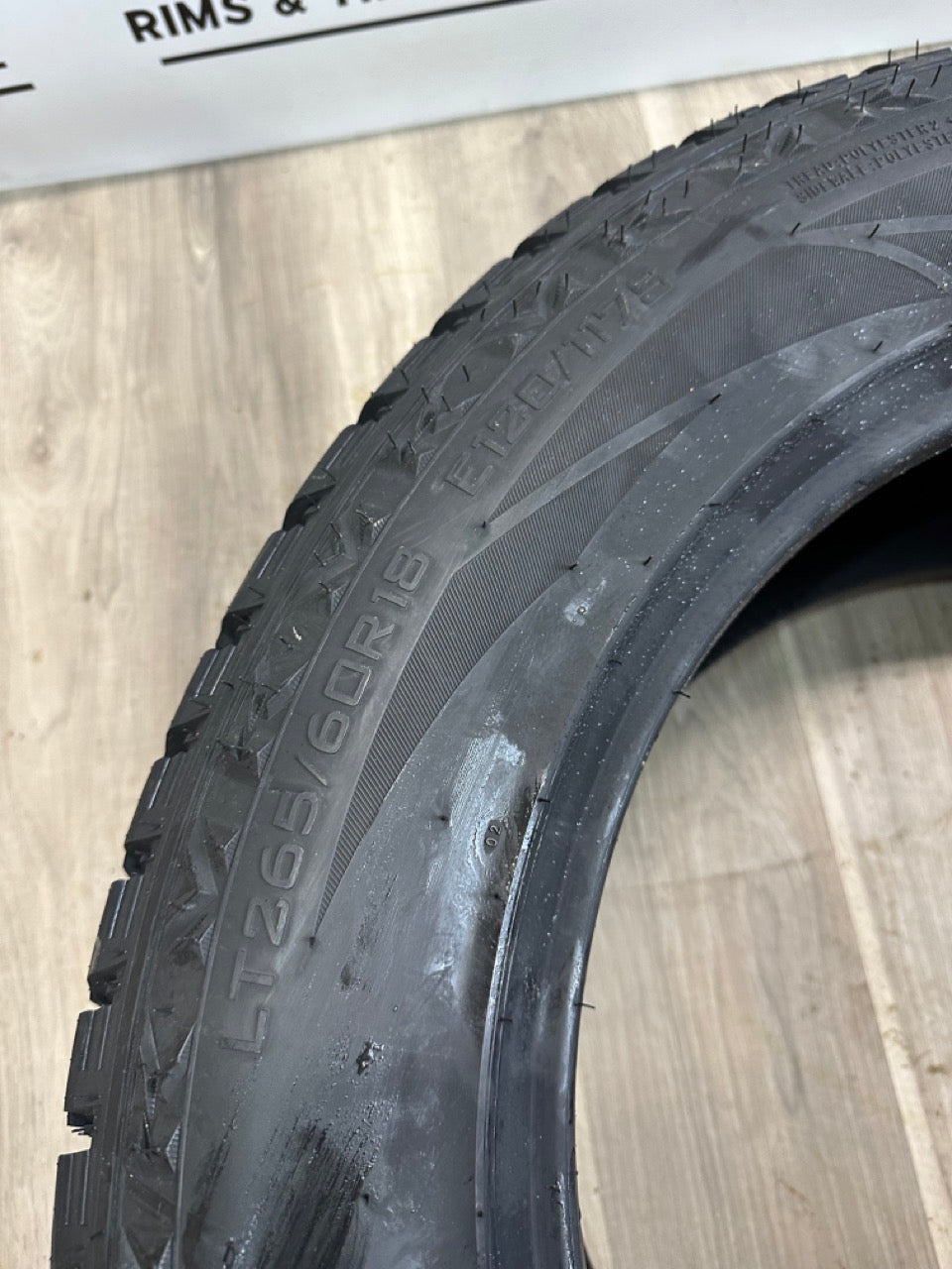 LT 265/60/18 Haida HD829 A/T E All Weather tires
