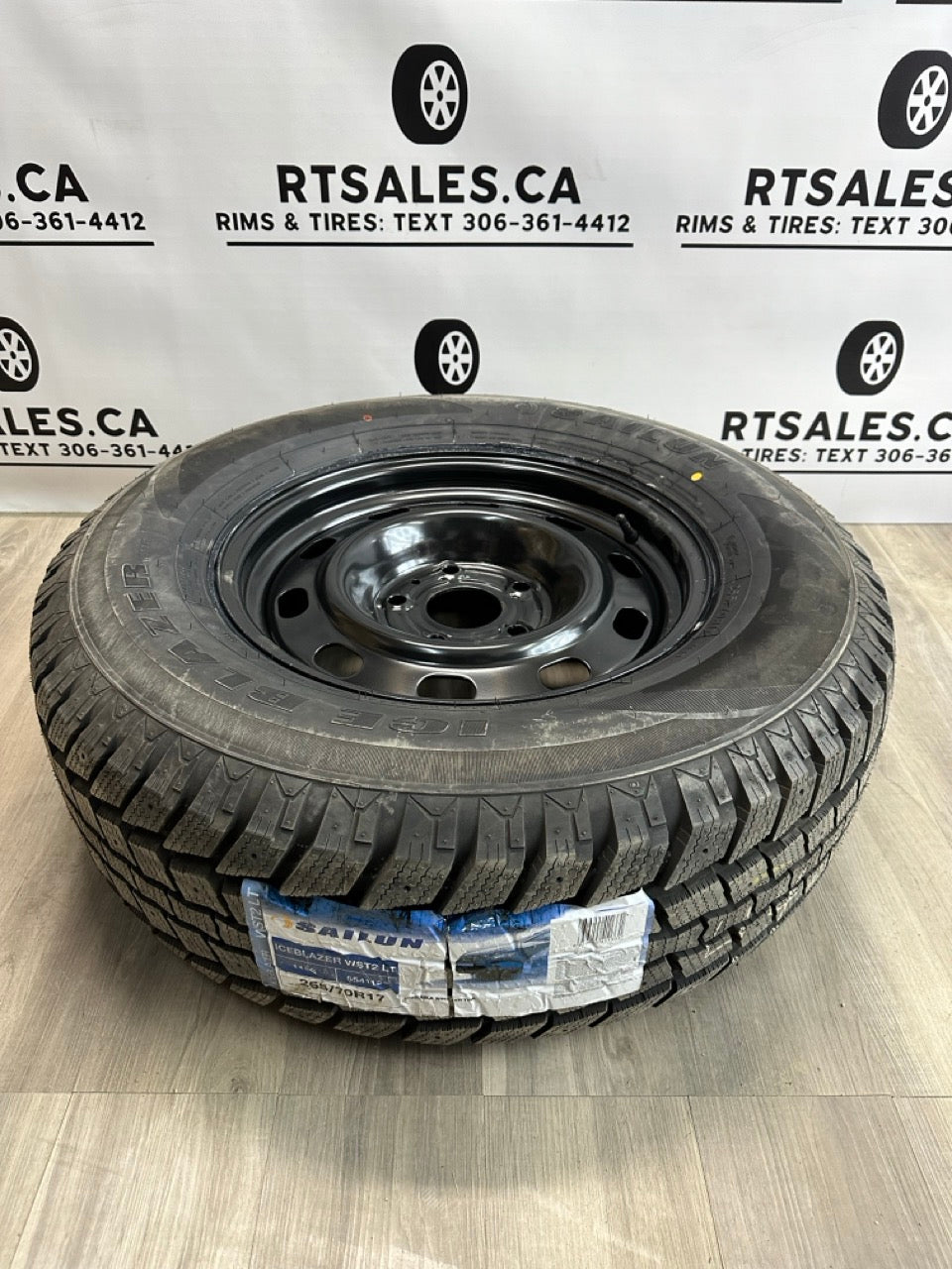 265/70/17 Sailun Winter tires Rims GMC Chevy 1500 6x139