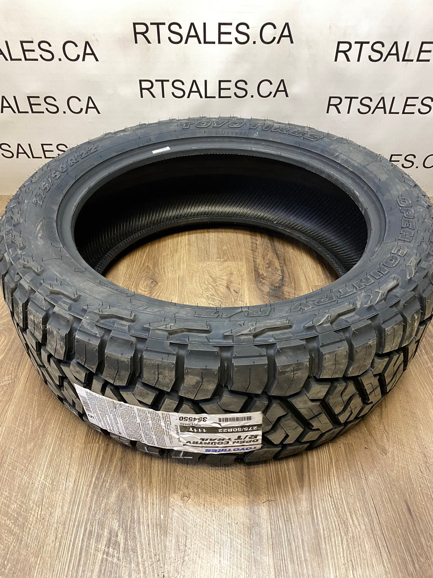 275/50/22 Toyo Open Country RT AS (Set of Four)