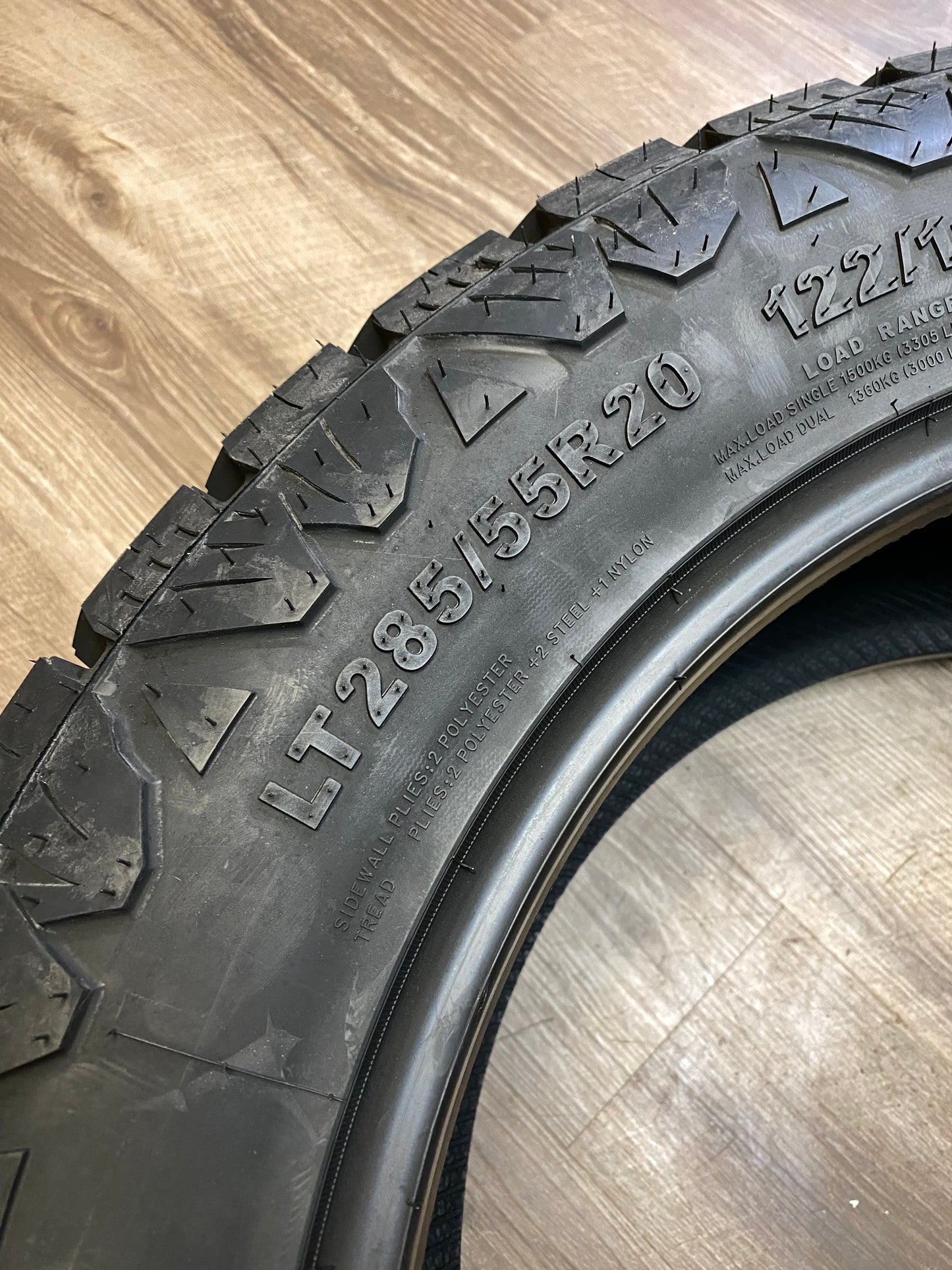 LT 285/55/20 Amp TERRAIN PRO A/T E All Season Tires