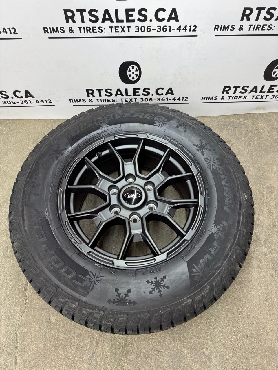 265/70/17 Cooper Winter tires Ford Bronco Rims 6x139.7 ranger