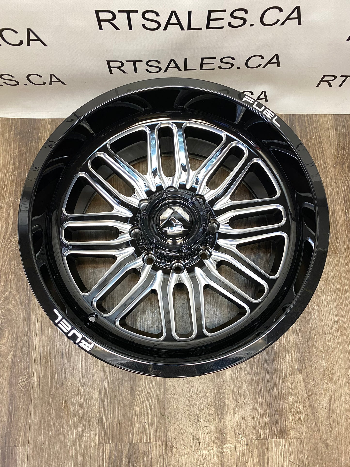 20x10 Fuel Ignite Rims 8x165 Dodge Ram GMC Chevy 2500 3500