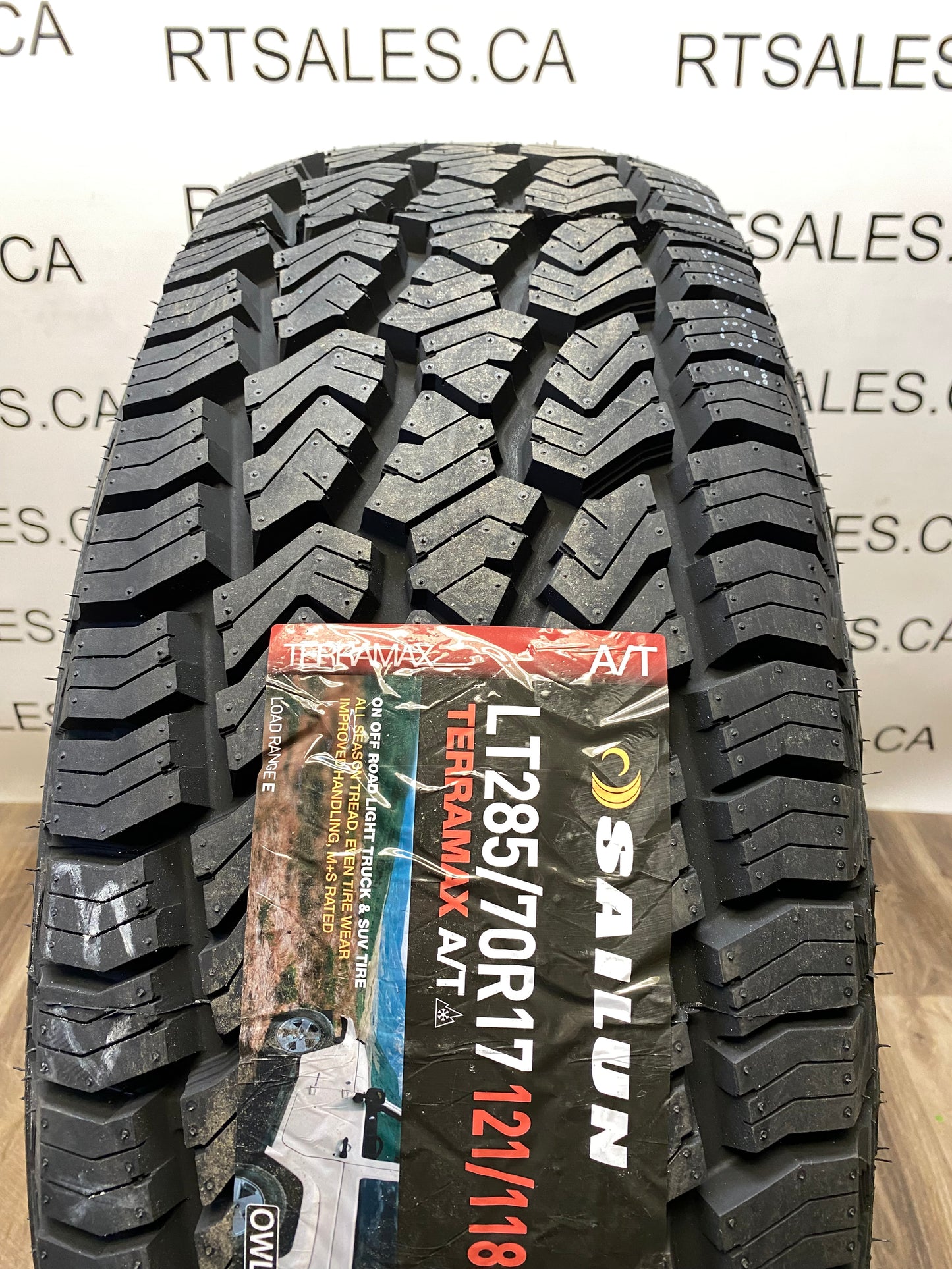 LT 285/70/17 Sailun TERRAMAX 3PMS A/T E All Weather Tires - R&T Sales