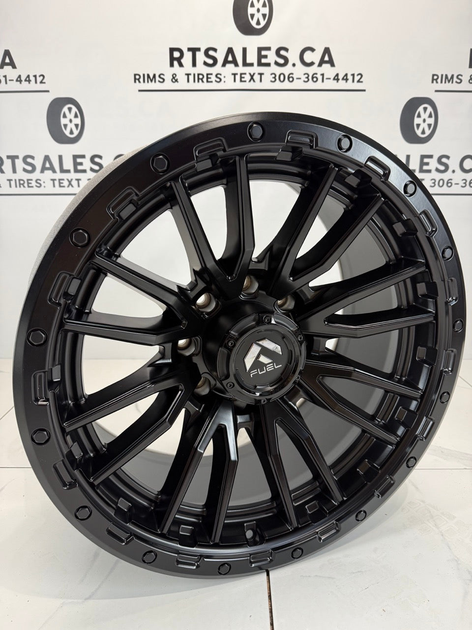 20x10 Fuel Rebel Rims 8x170