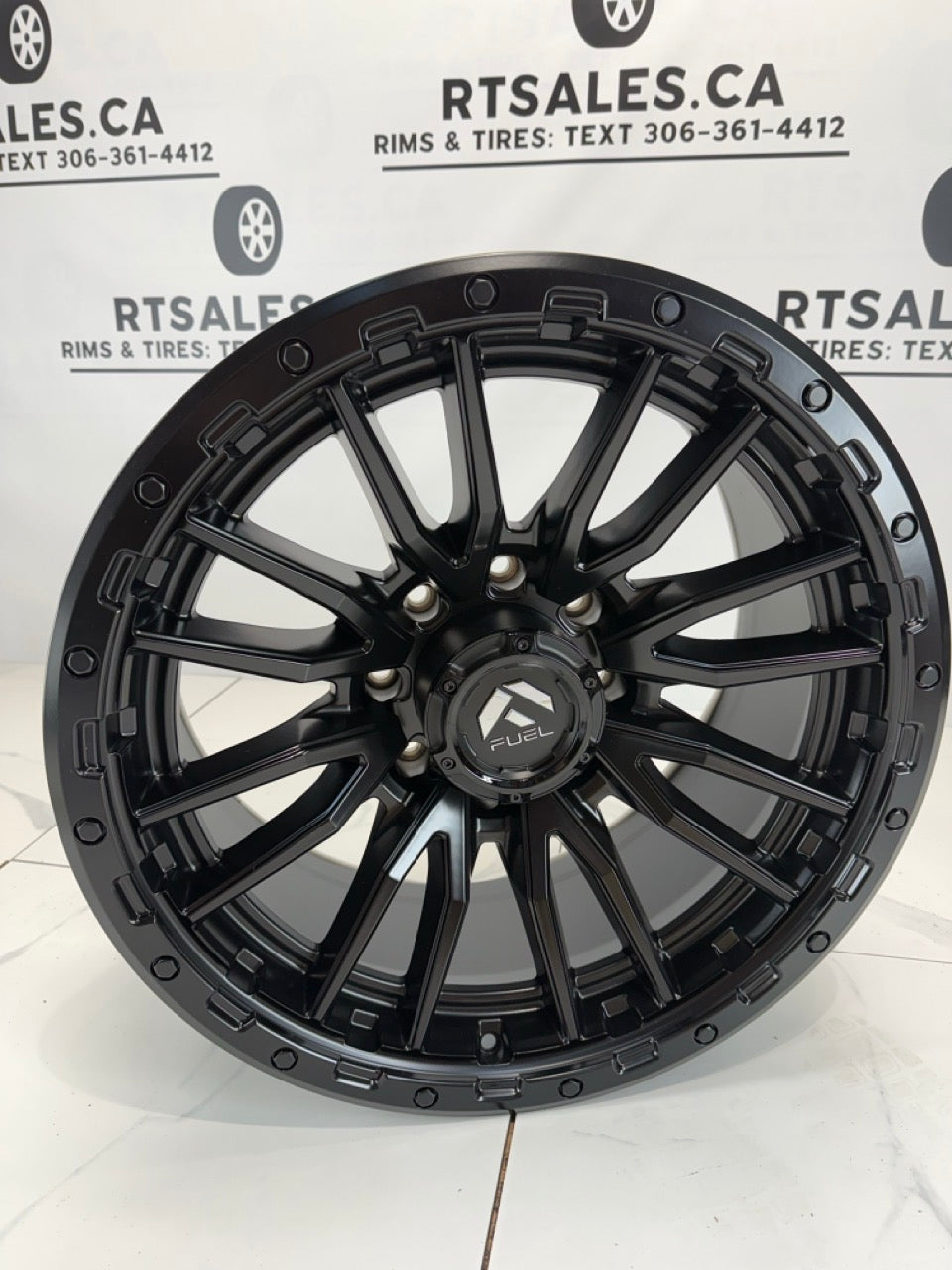 20x10 Fuel Rebel Rims 8x170