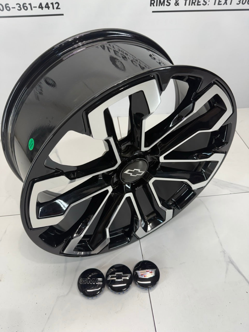 22x9 GMC Chevy 1500 Replica Rims 6x139.7 LTZ