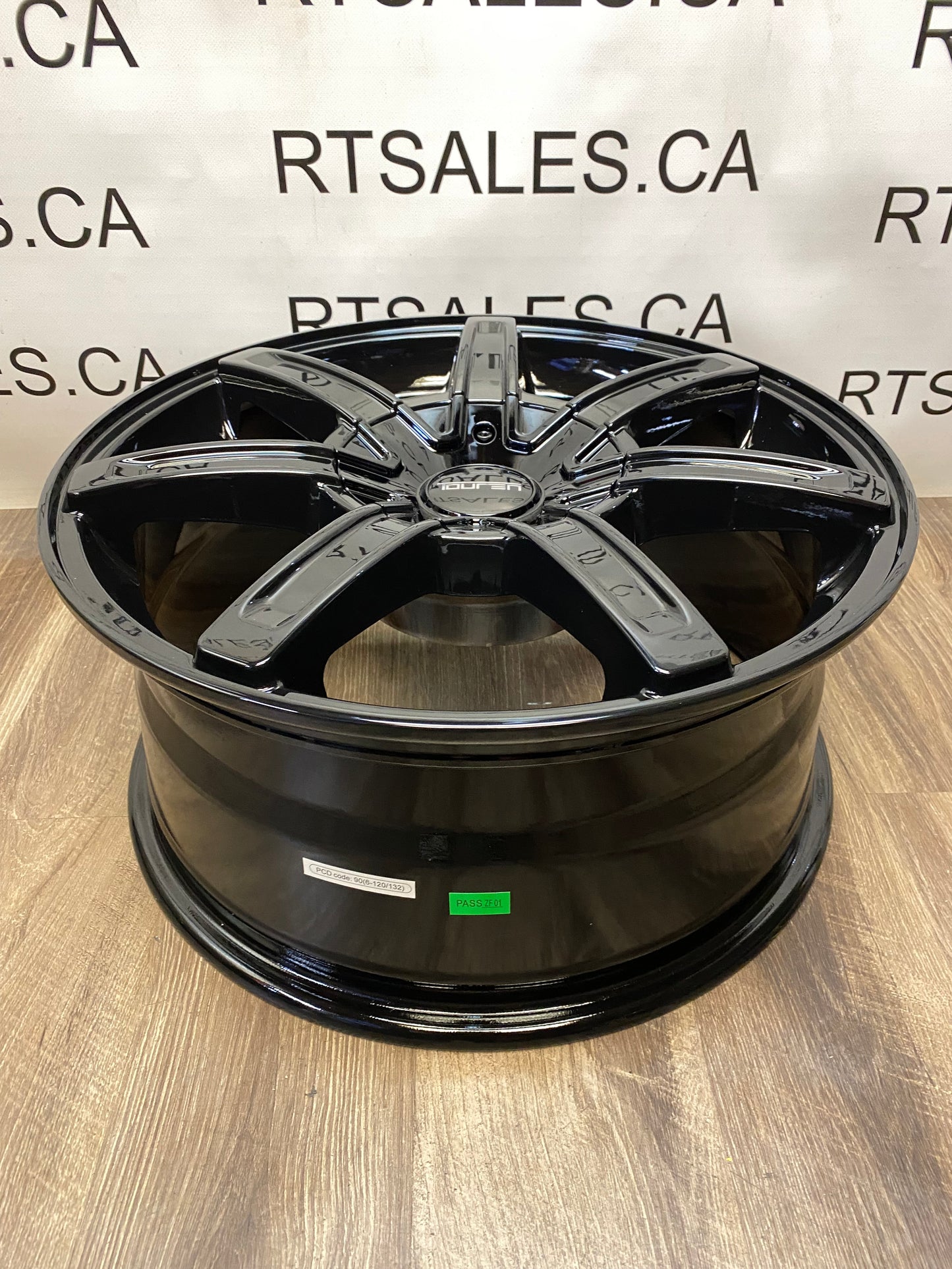18x8 Touren Rims 6x120/132 Chevy Colorado GMC Canyon Acadia Traverse Buick Enclave