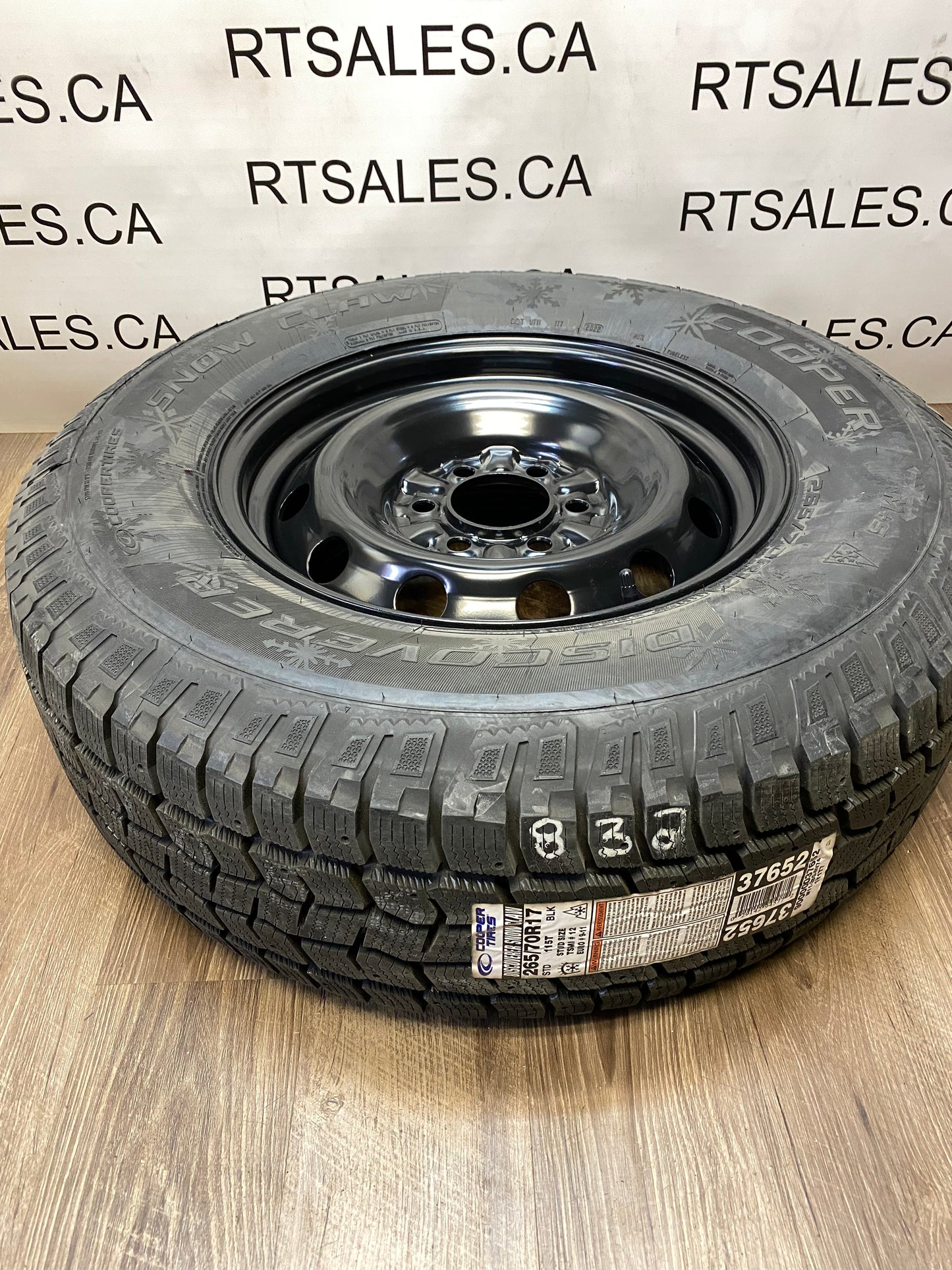 265/70/17 Cooper Discoverer Snow Claw Rims Ford F150 17 inch - R&T Sales