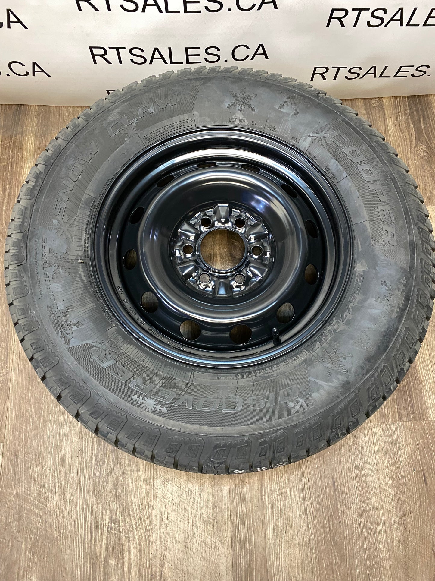 265/70/17 Cooper Discoverer Snow Claw Rims Ford F150 17 inch - R&T Sales