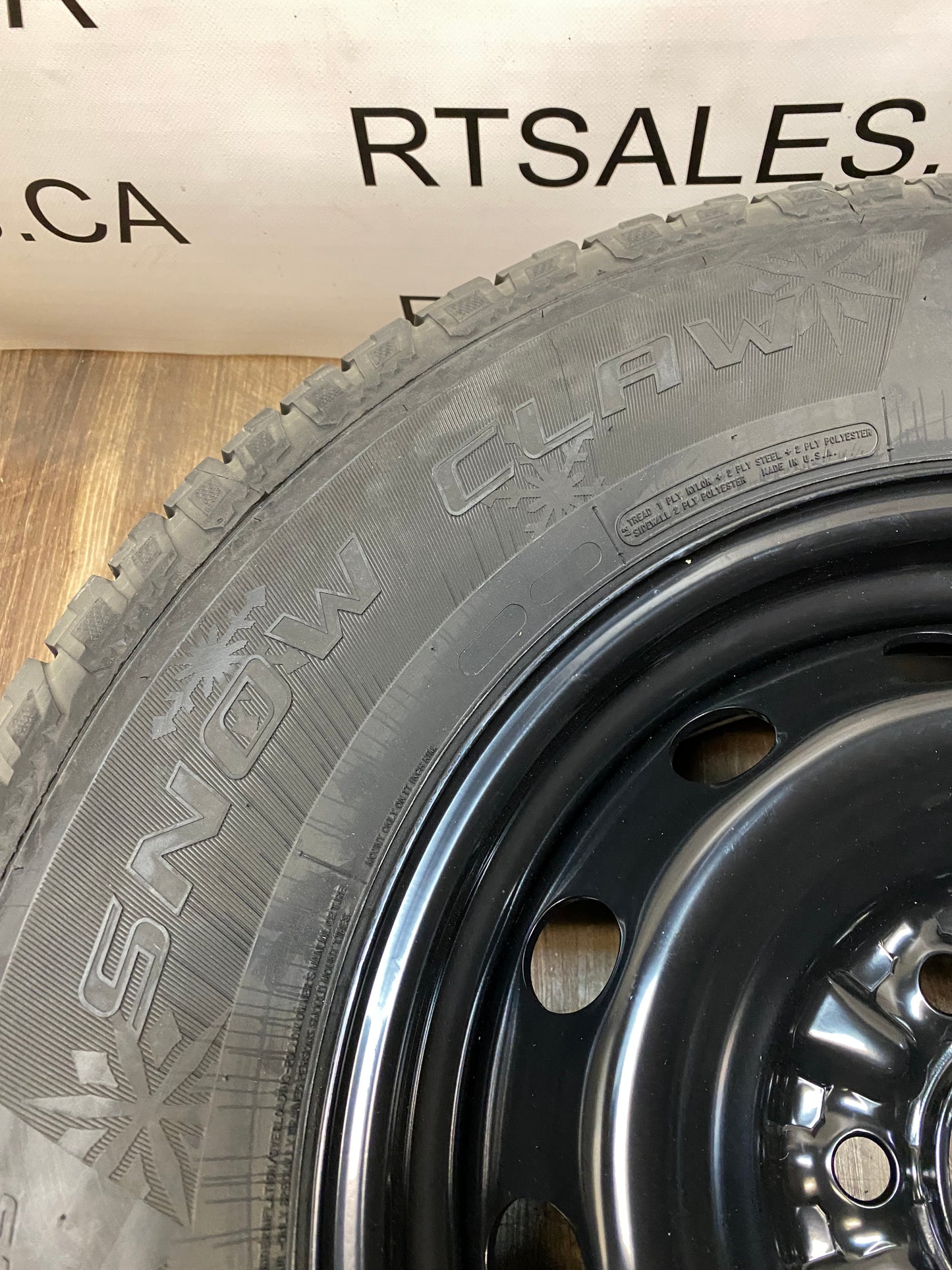 265/70/17 Cooper Discoverer Snow Claw Rims Ford F150 17 inch - R&T Sales