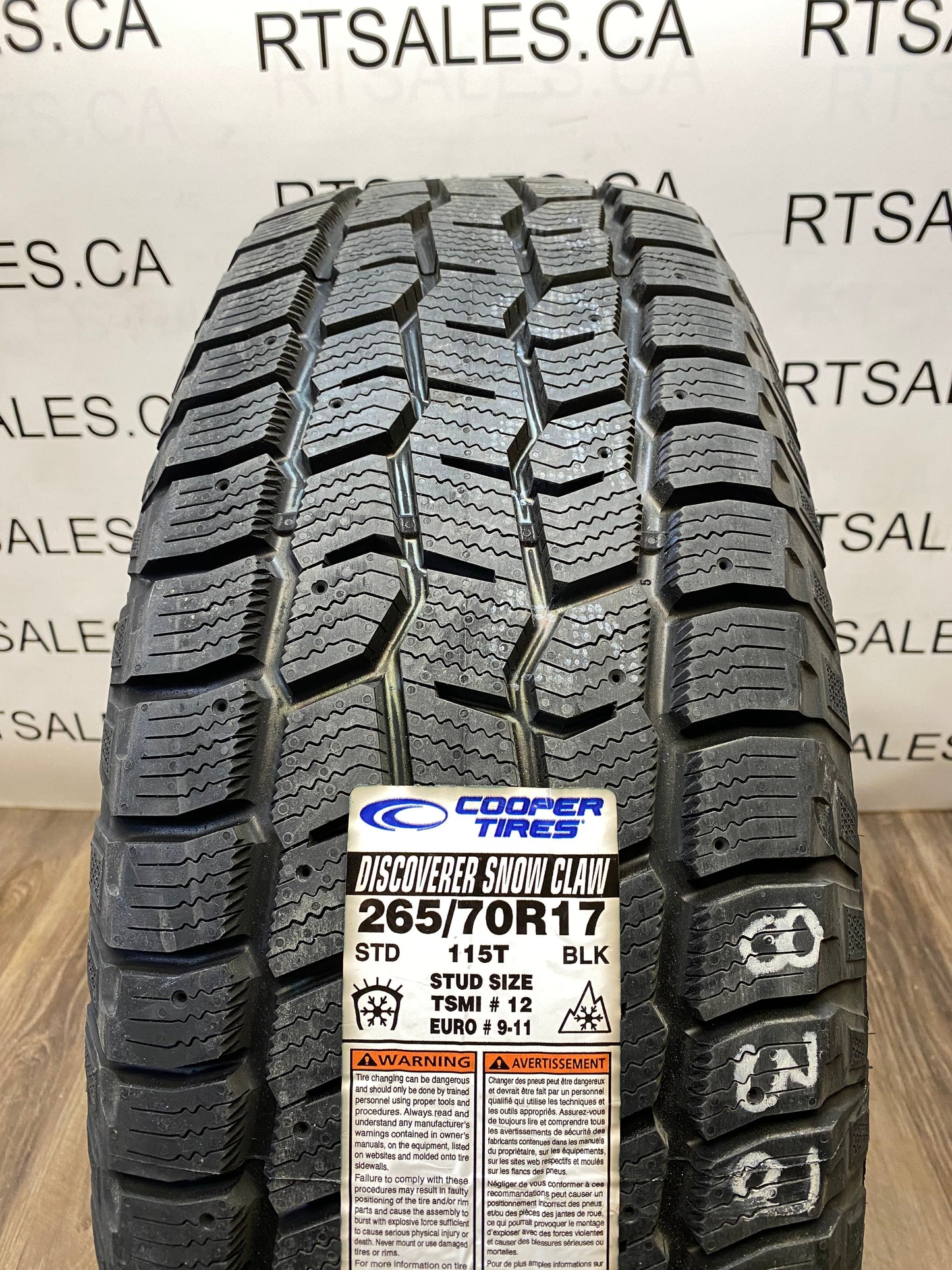 265/70/17 Cooper Discoverer Snow Claw Rims Ram 1500 5x139 17 inch