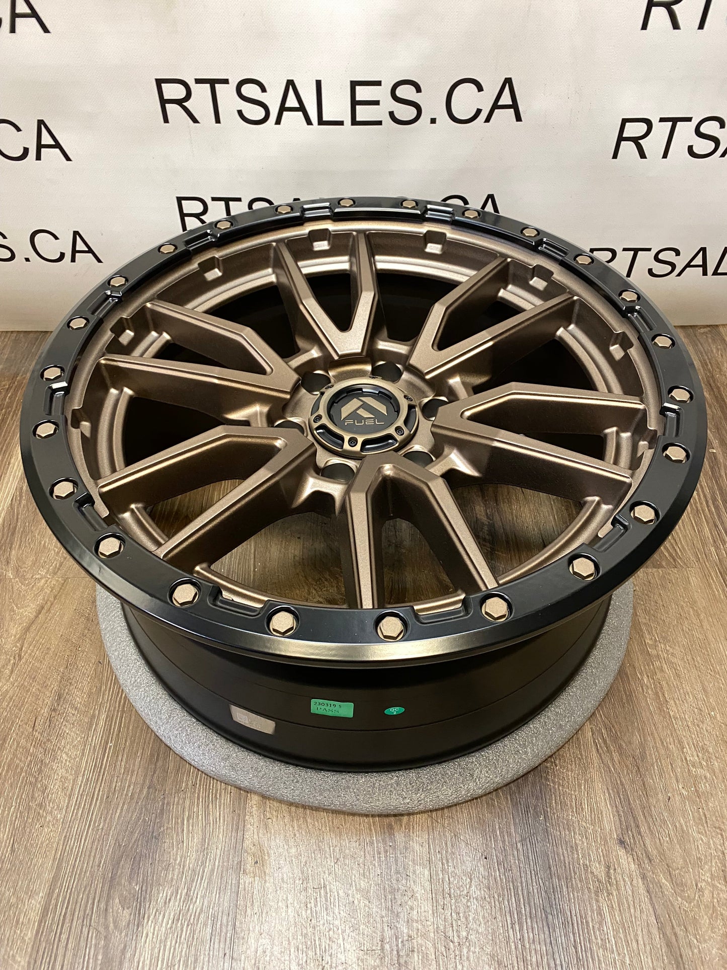 20x9 Fuel Rebel Rims 6x139.7 +1mm
