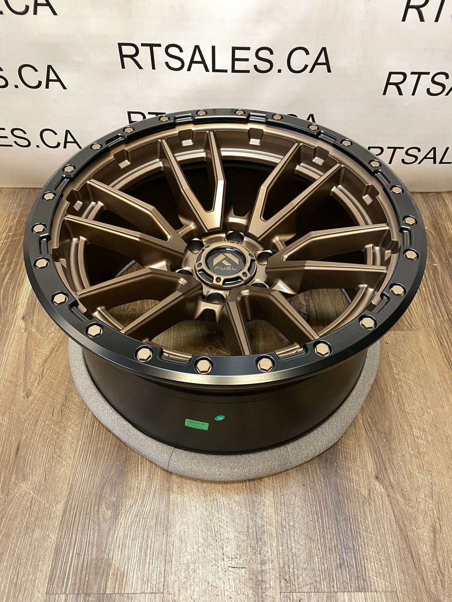 20x9 Fuel Rebel Rims 6x139.7 +1mm