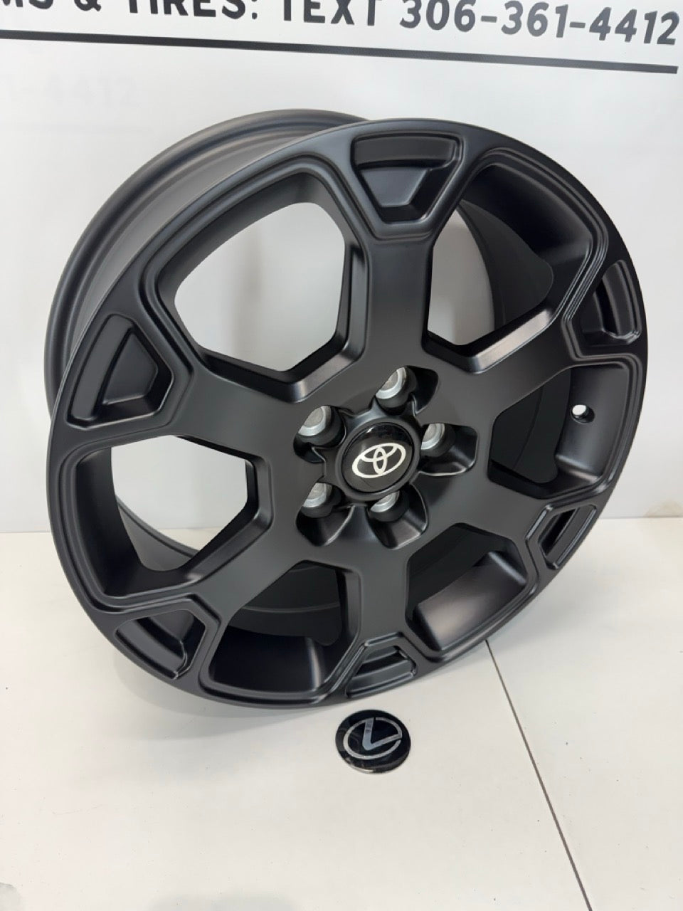 5×114.3 Black Replica Rims – 17" & 18" (Toyota/ Lexus)