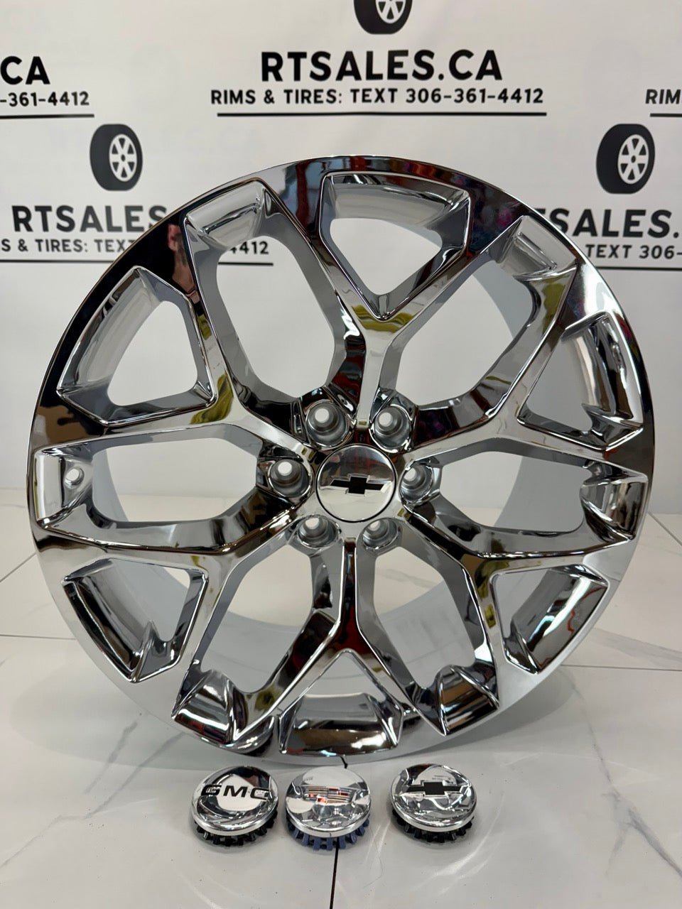 20x9 Snowflake GMC CHEVY Replika Rims 6x139.7