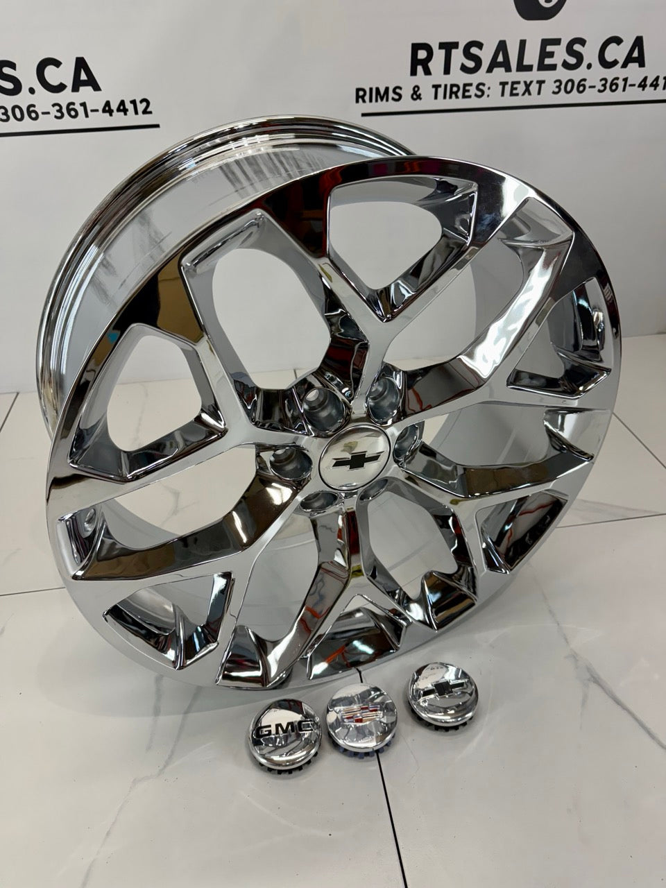 20x9 Snowflake GMC CHEVY Replika Rims 6x139.7