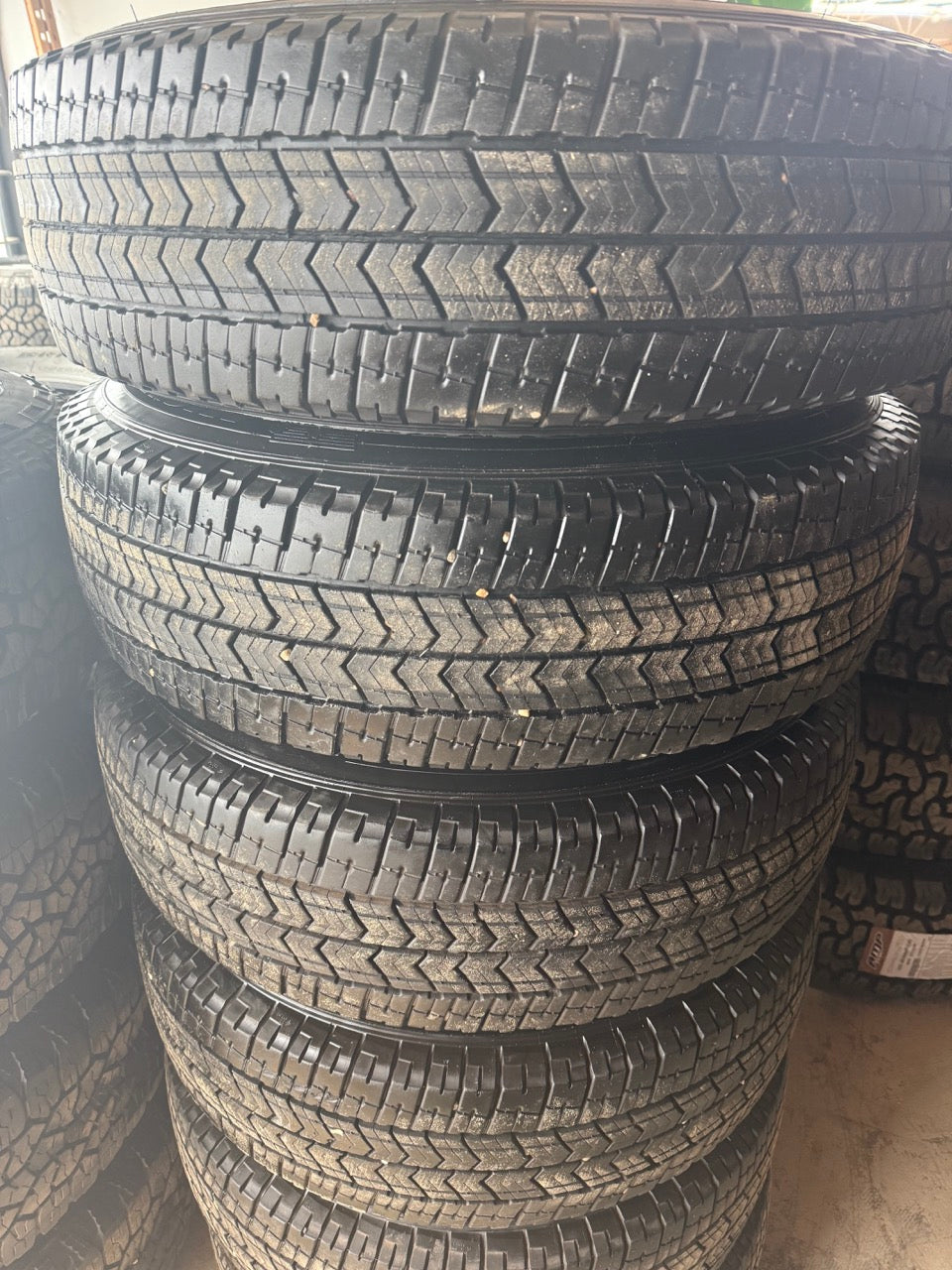 LT 235/80/17 GMC 3500 Dually rims & Tires Set of 6