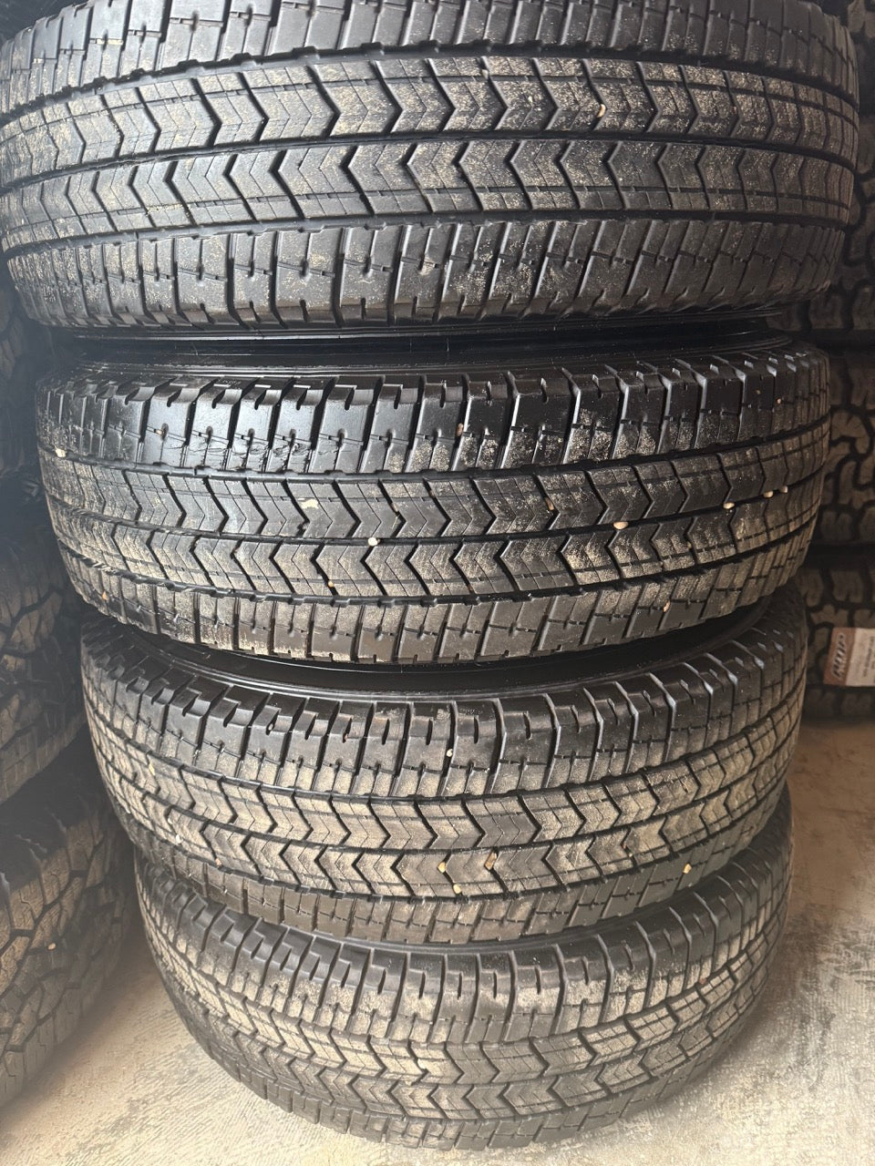 LT 235/80/17 GMC 3500 Dually rims & Tires Set of 6